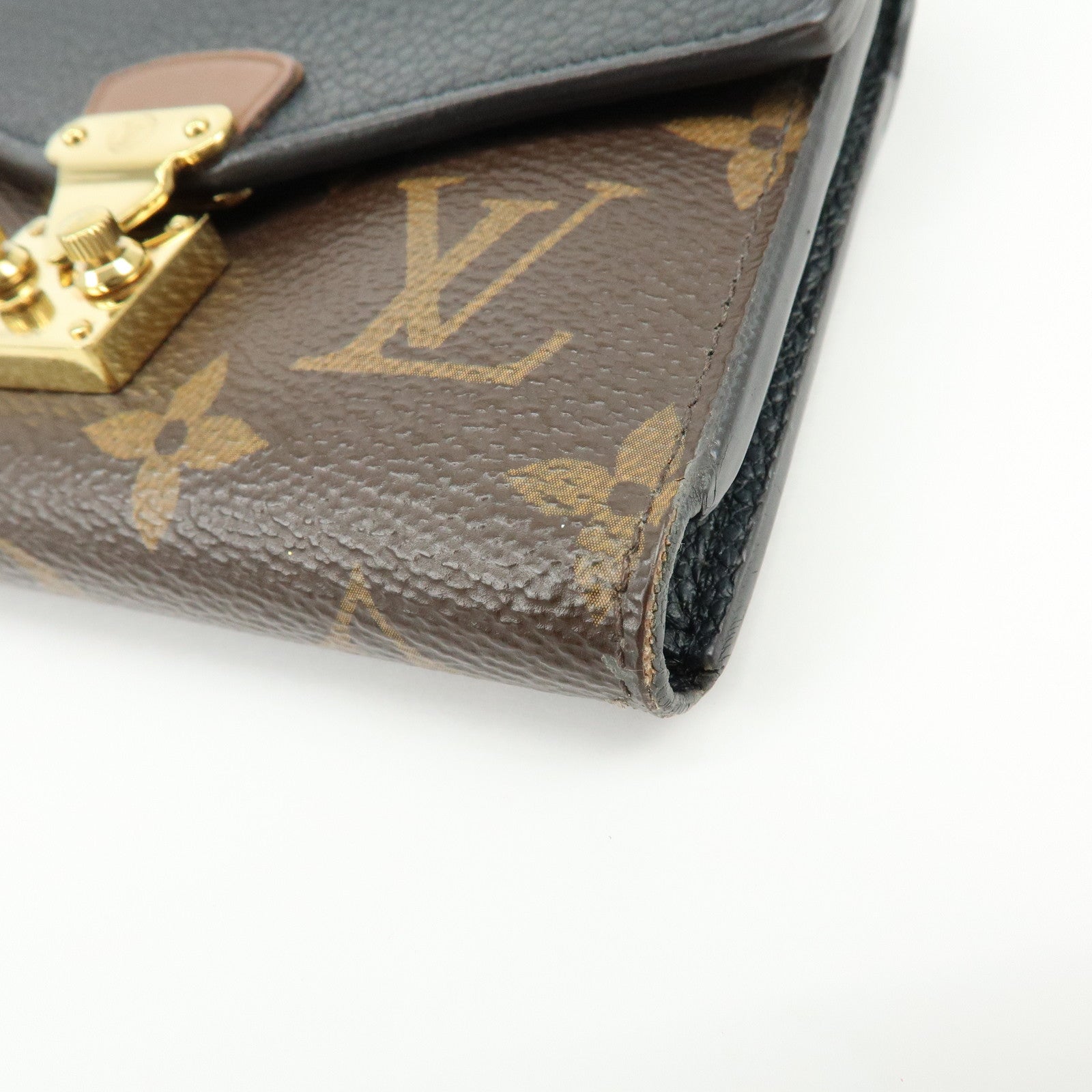 Louis Vuitton Monogram Portefeuille Pallas Wallet Monogram Noir M67479