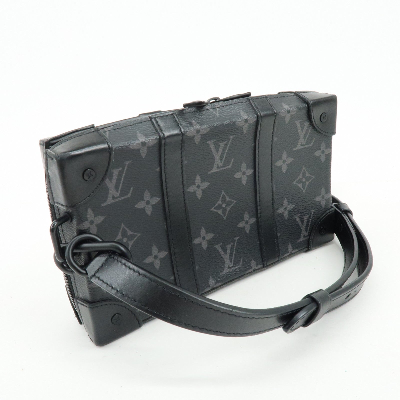 Louis Vuitton Monogram Eclipse Soft Trunk Wallet Shoulder Bag M69838