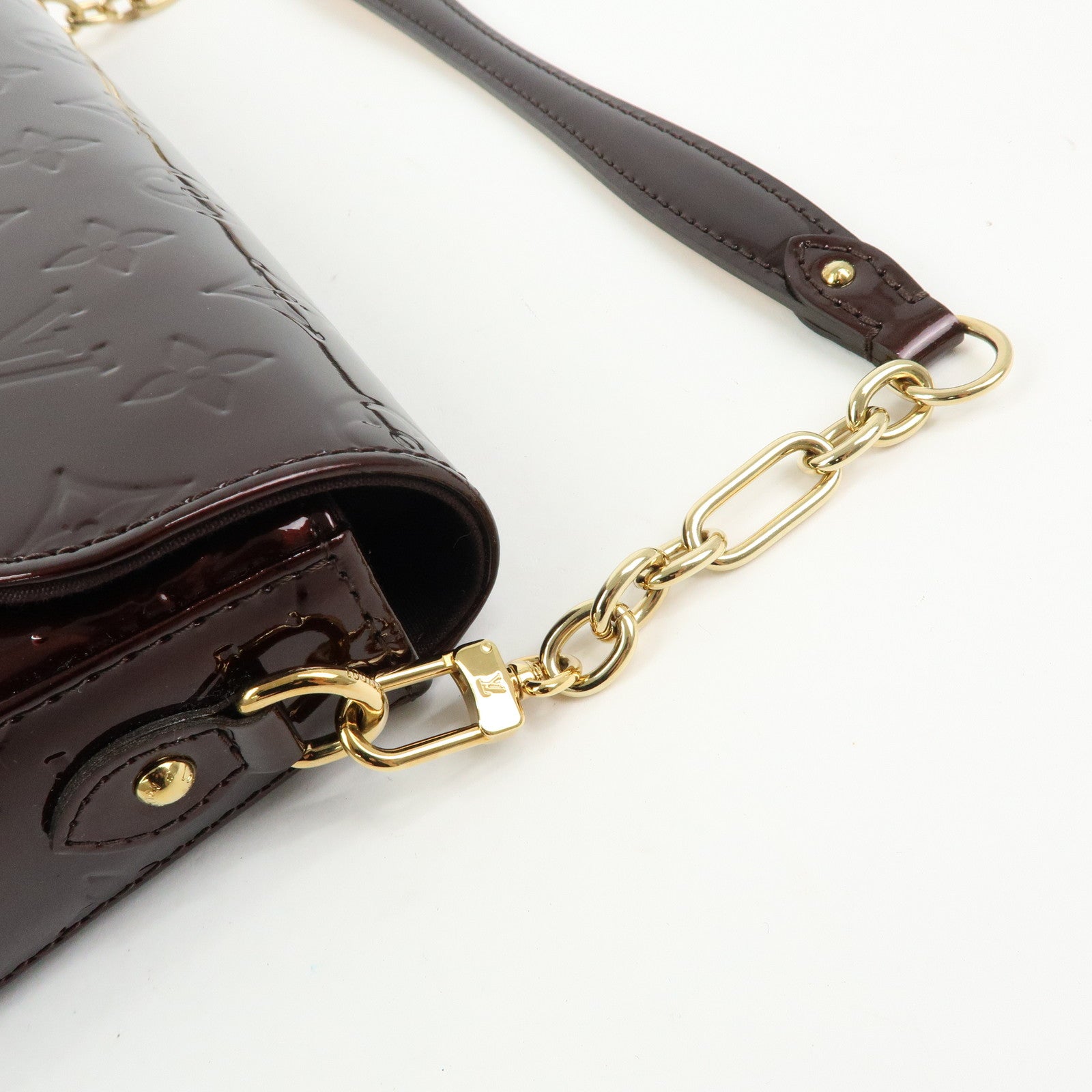 Louis Vuitton Vernis Rodeo Drive Hand Bag Amarante M93598