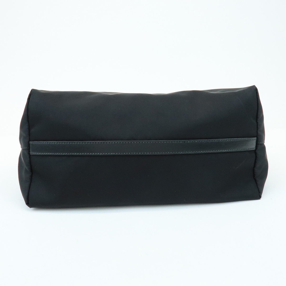 PRADA Triangle Logo Nylon Leather 2Way Bag Hand Bag Shoulder Bag 1BA104