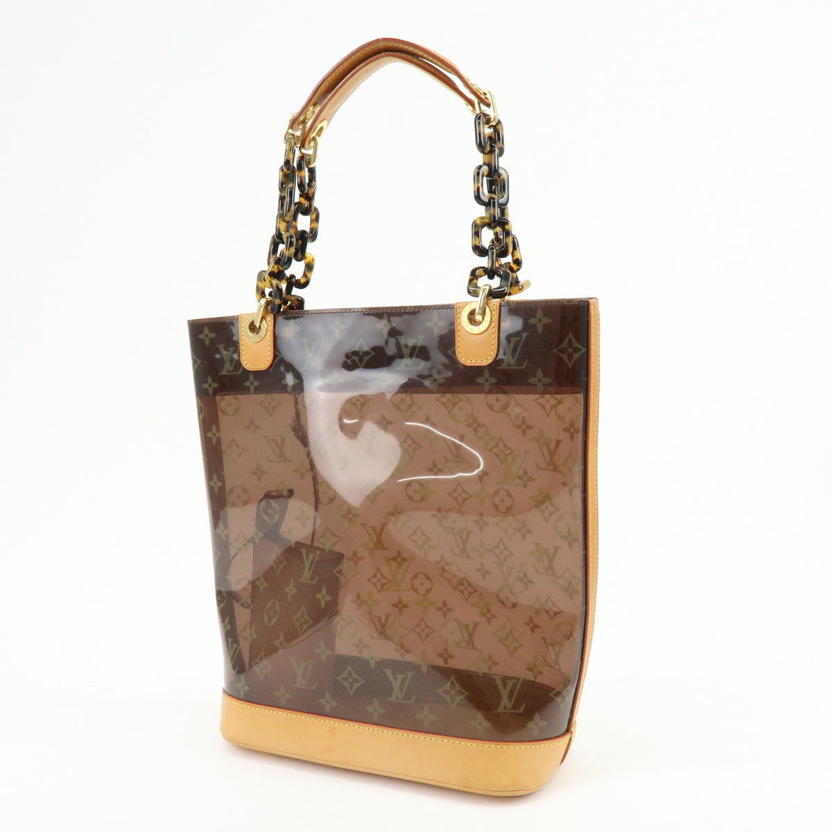 Louis Vuitton Cruise Line Monogram Cabas Ambre MM Tote Bag Brown M92501