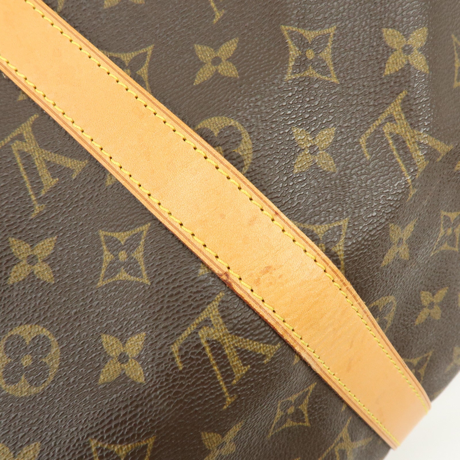Louis Vuitton Monogram Keep All 50 Boston Bag Brown M41426