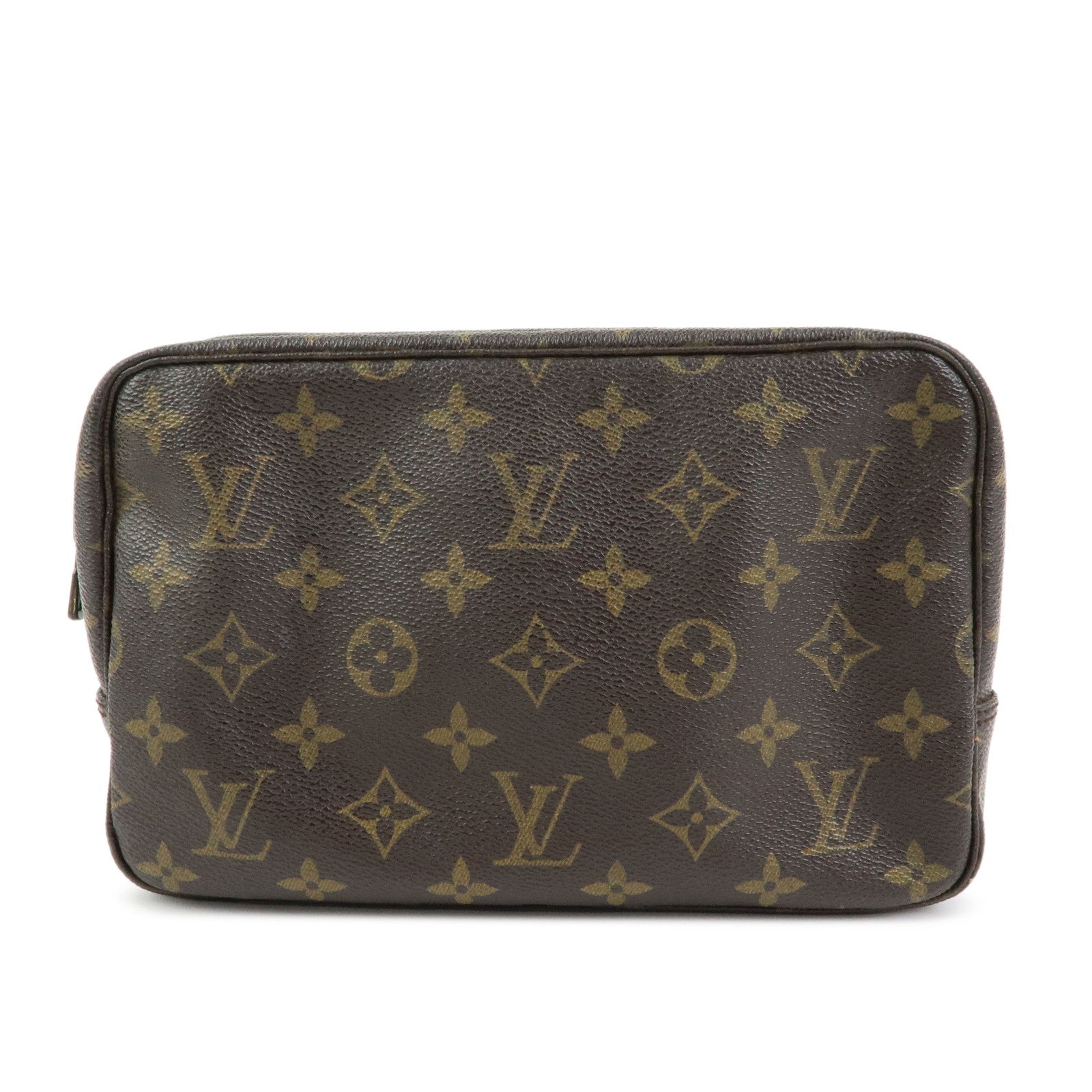 Louis Vuitton Monogram Trousse Toilette 23 Pouch Brown M47524