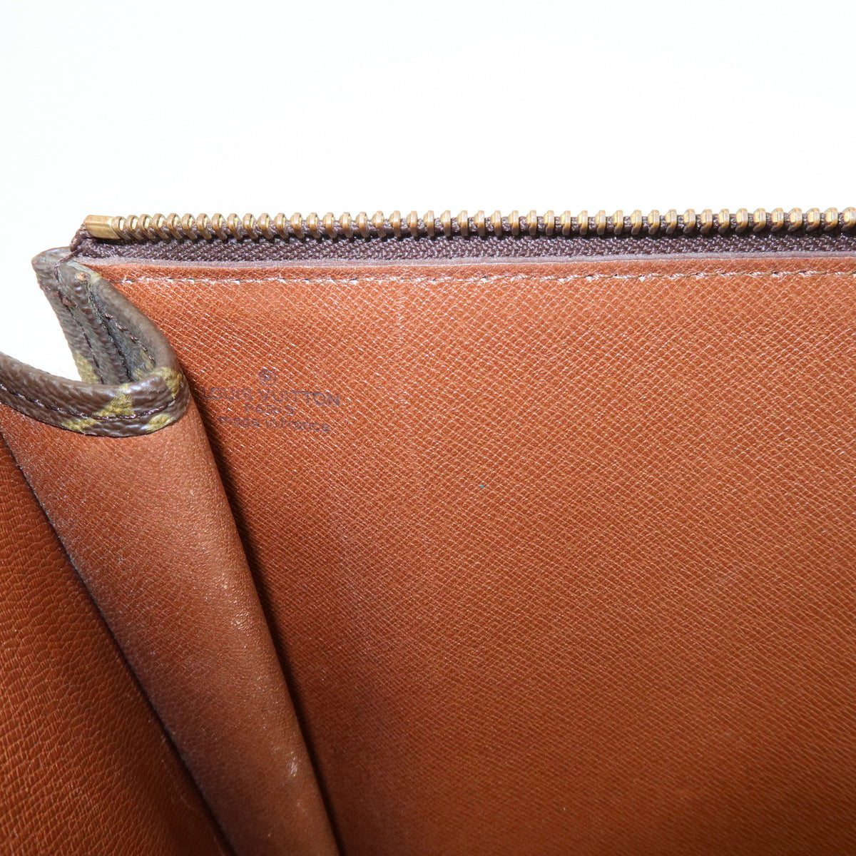Louis Vuitton Monogram Posh Documents Clutch Bag Brown M53456