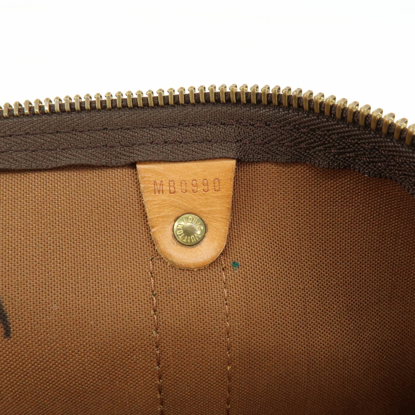 Louis Vuitton Monogram Keep All 50 Boston Bag Hand Bag Brown M41426