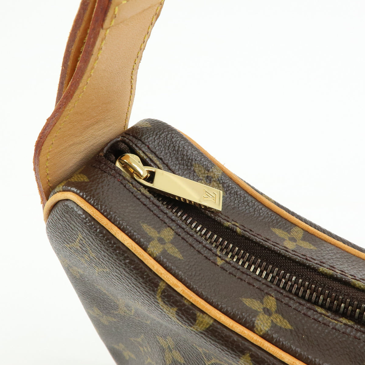 Louis Vuitton Monogram Croissant MM Shoulder Bag Hand Bag Brown M51512