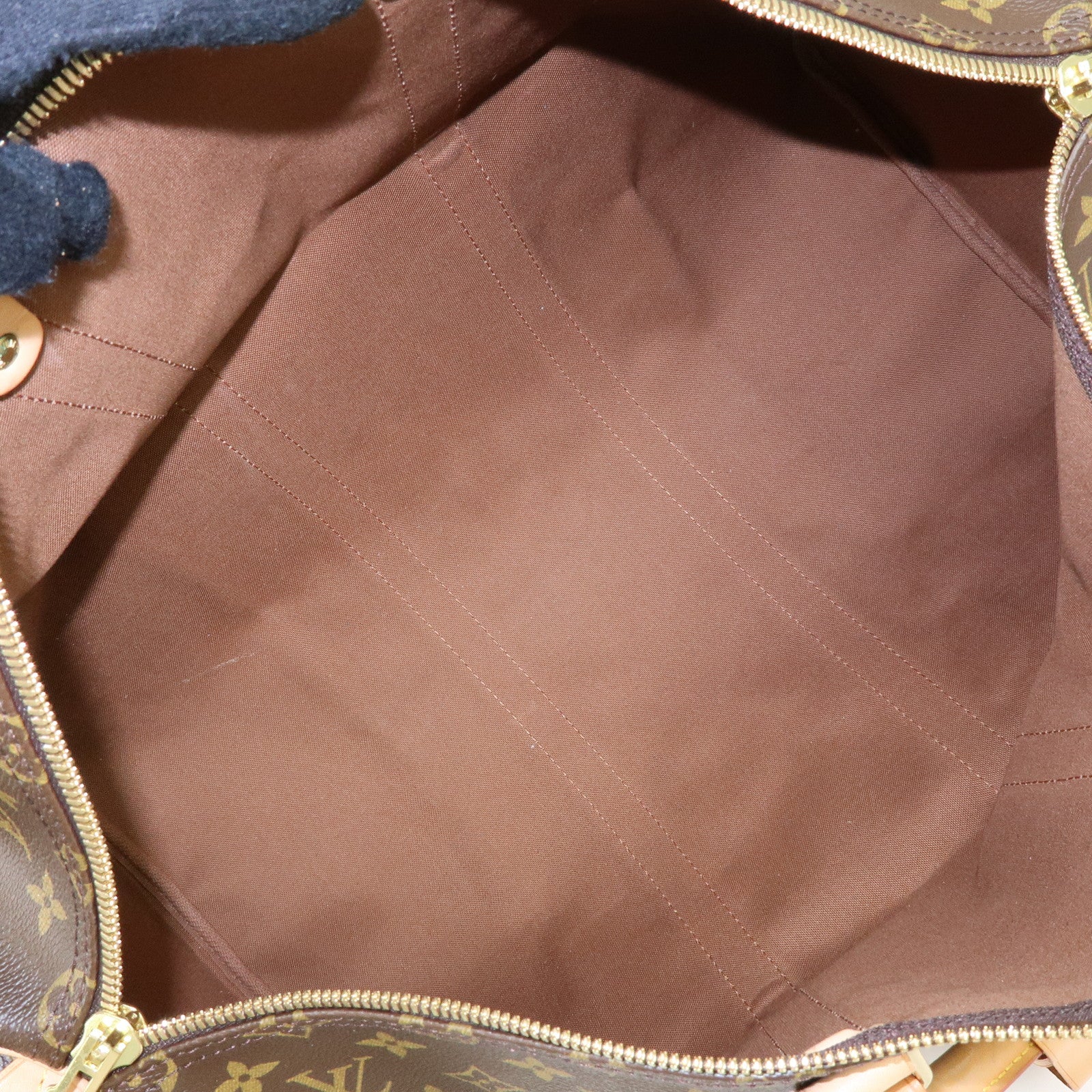 Louis Vuitton Monogram Keep All 50 Boston Bag Brown M41426