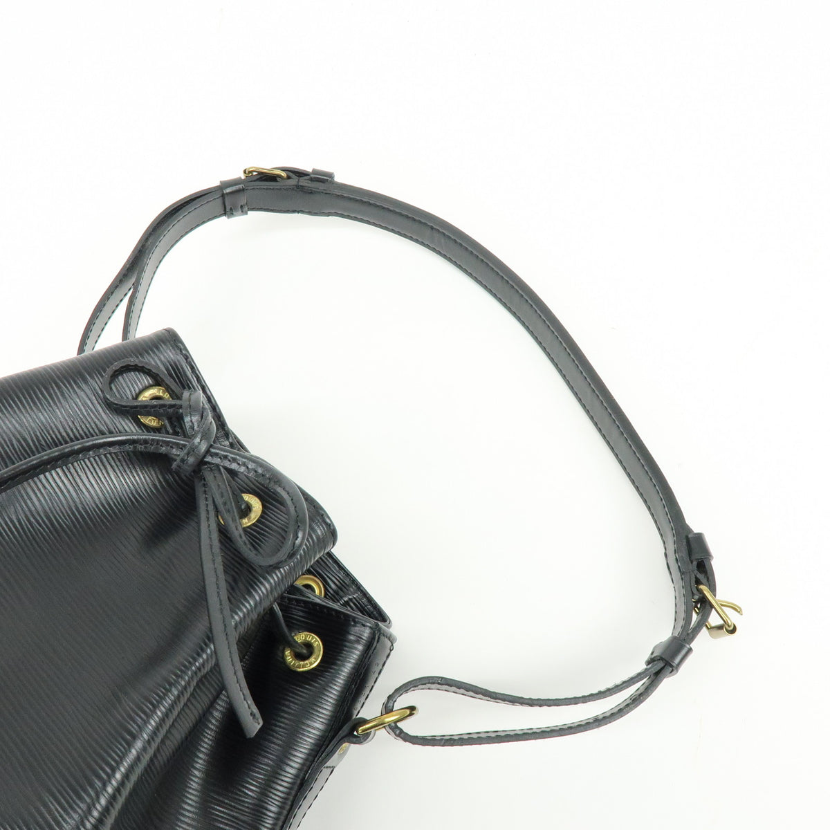 Louis Vuitton Epi Petit Noe Shoulder Bag Noir Black M44102