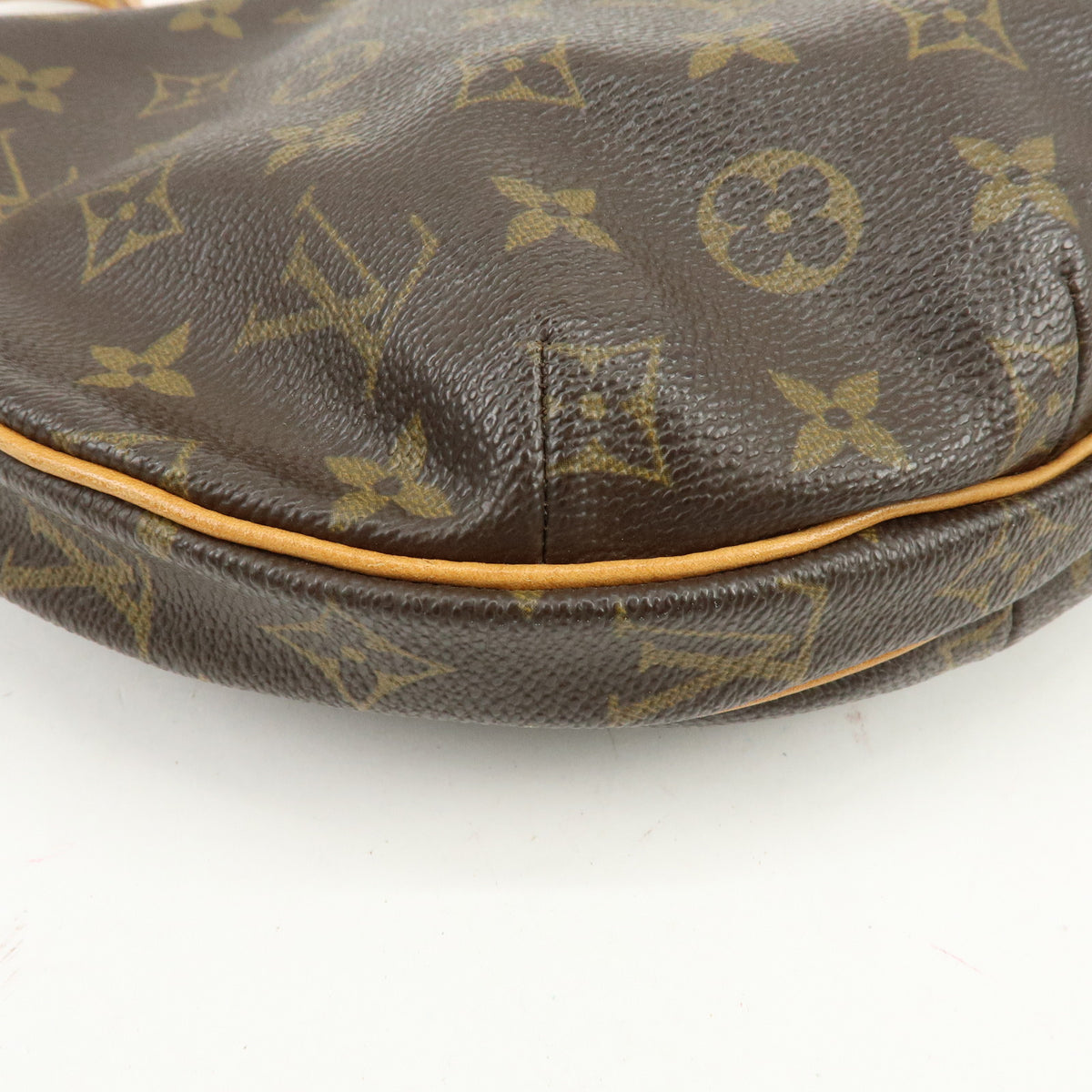 Louis Vuitton Monogram Croissant MM Shoulder Bag Brown M51512
