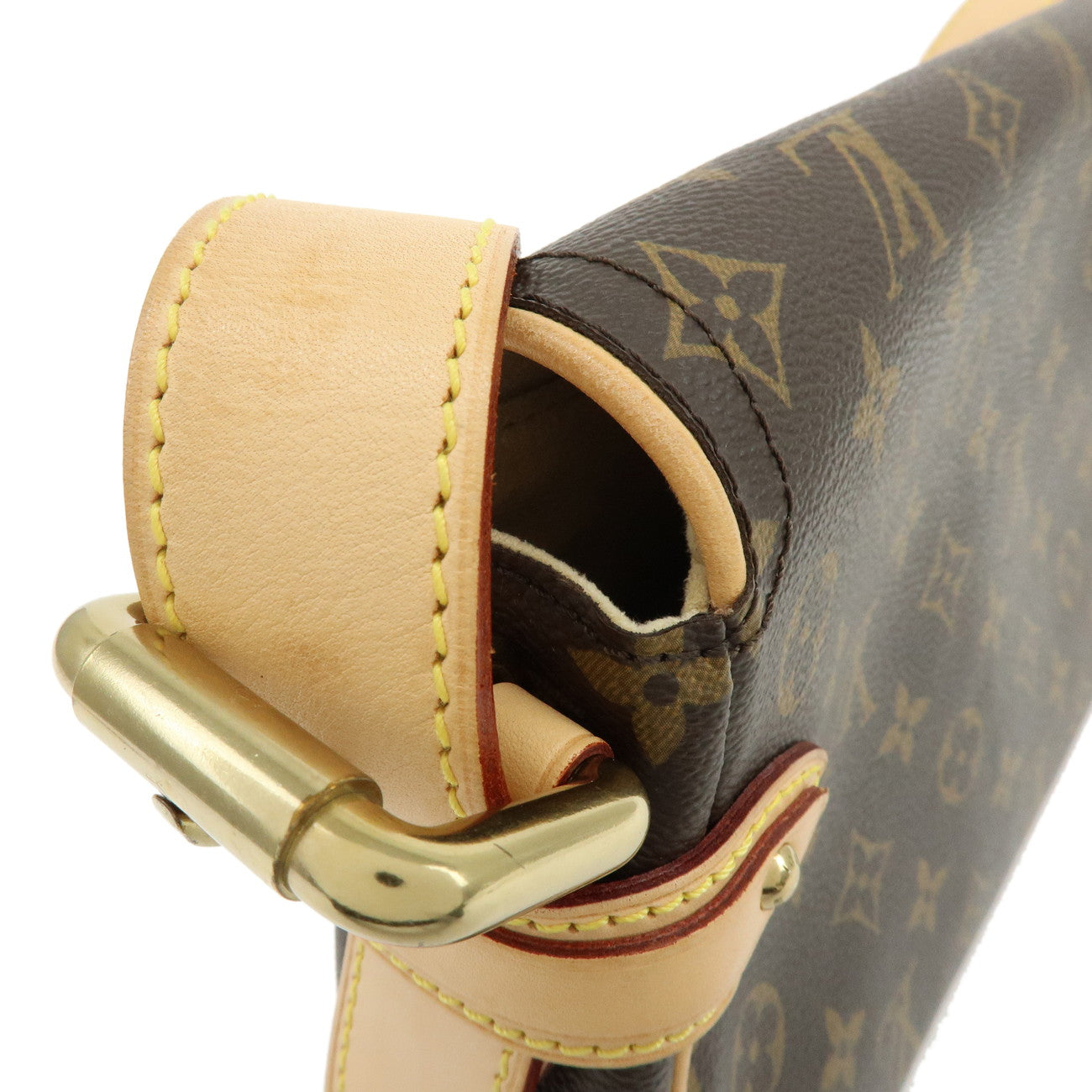 Louis Vuitton Monogram Hudson PM Shoulder Bag Brown M40047