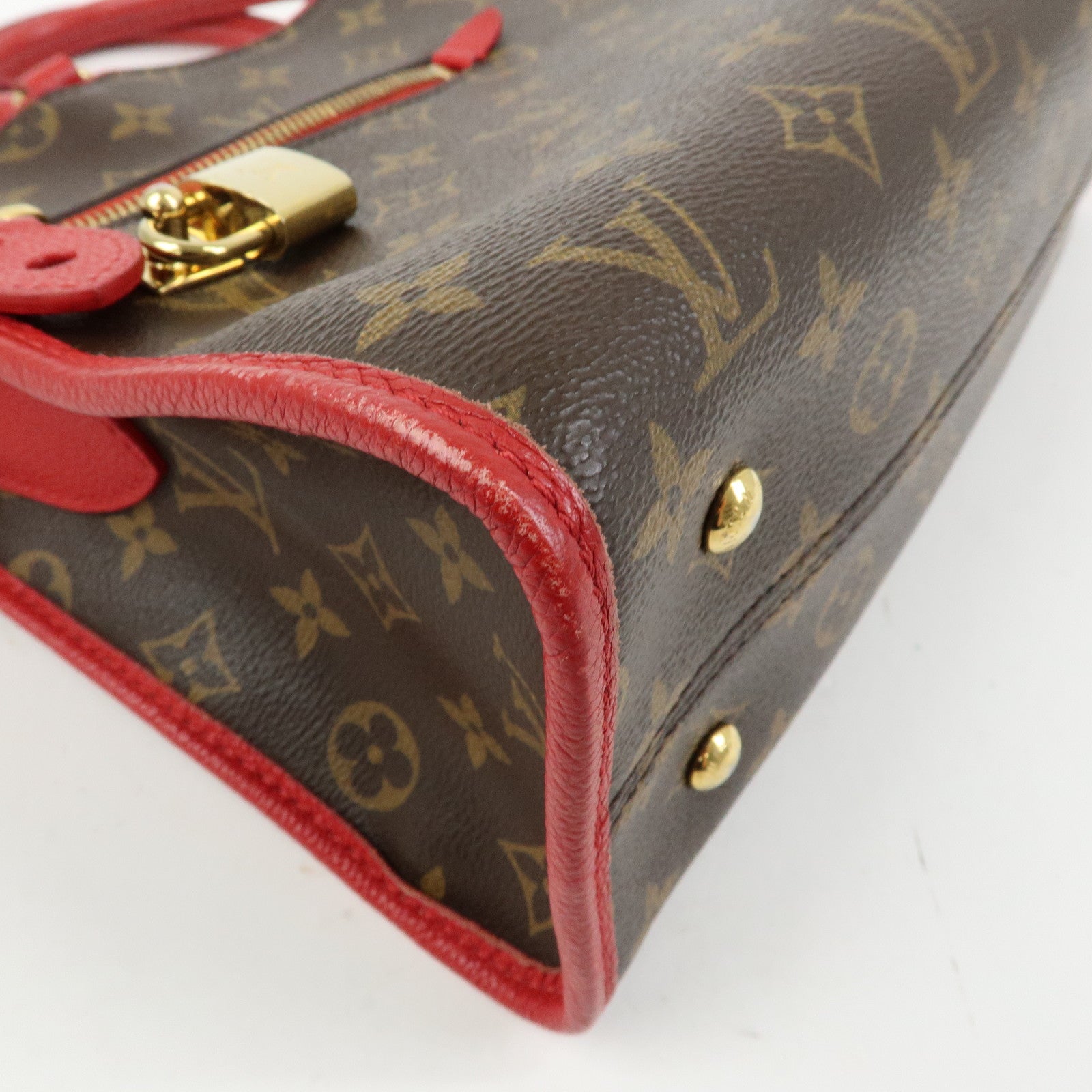 Louis Vuitton Monogram Popincourt PM 2Way Shoulder Bag Brown M43433