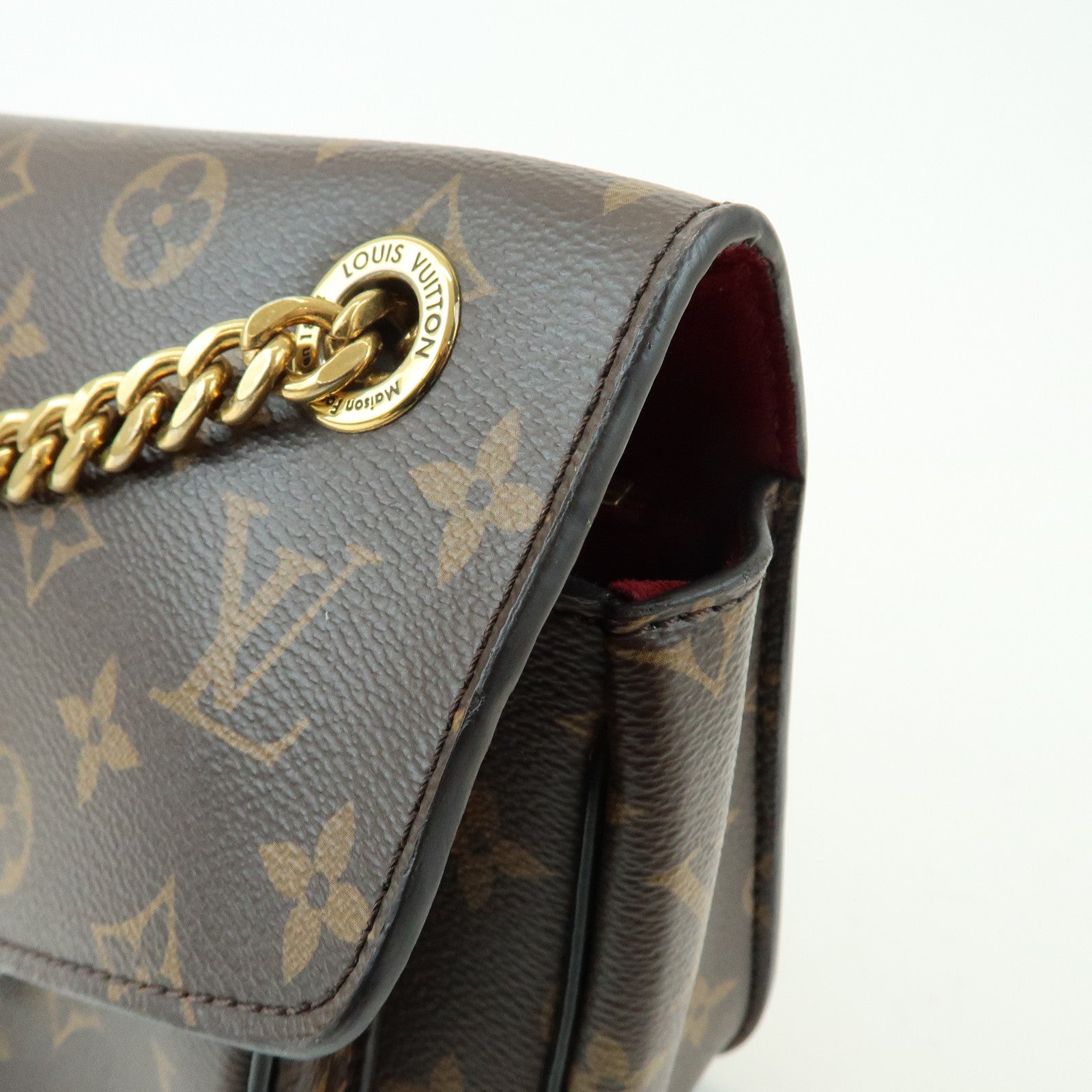 Louis Vuitton Monogram Passy Crossbody Chain Shoulder Bag M45592