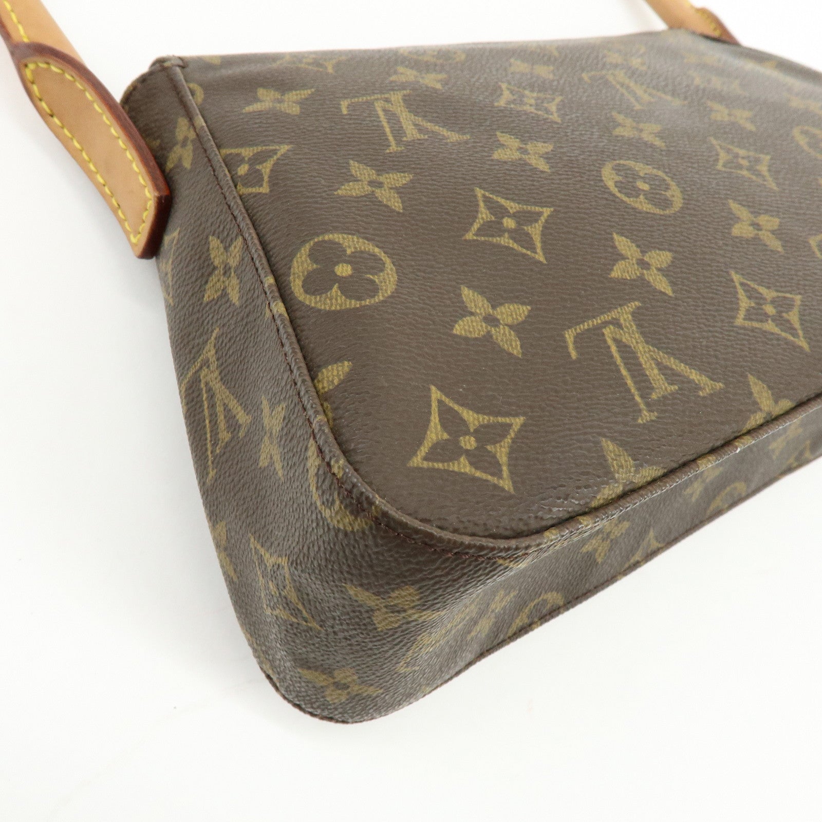 Louis Vuitton Monogram Mini Looping Shoulder Bag Brown M51147