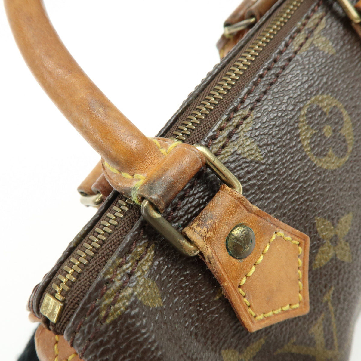 Louis Vuitton Monogram Mini Speedy Hand Bag and Strap M41534 J75011 Lot