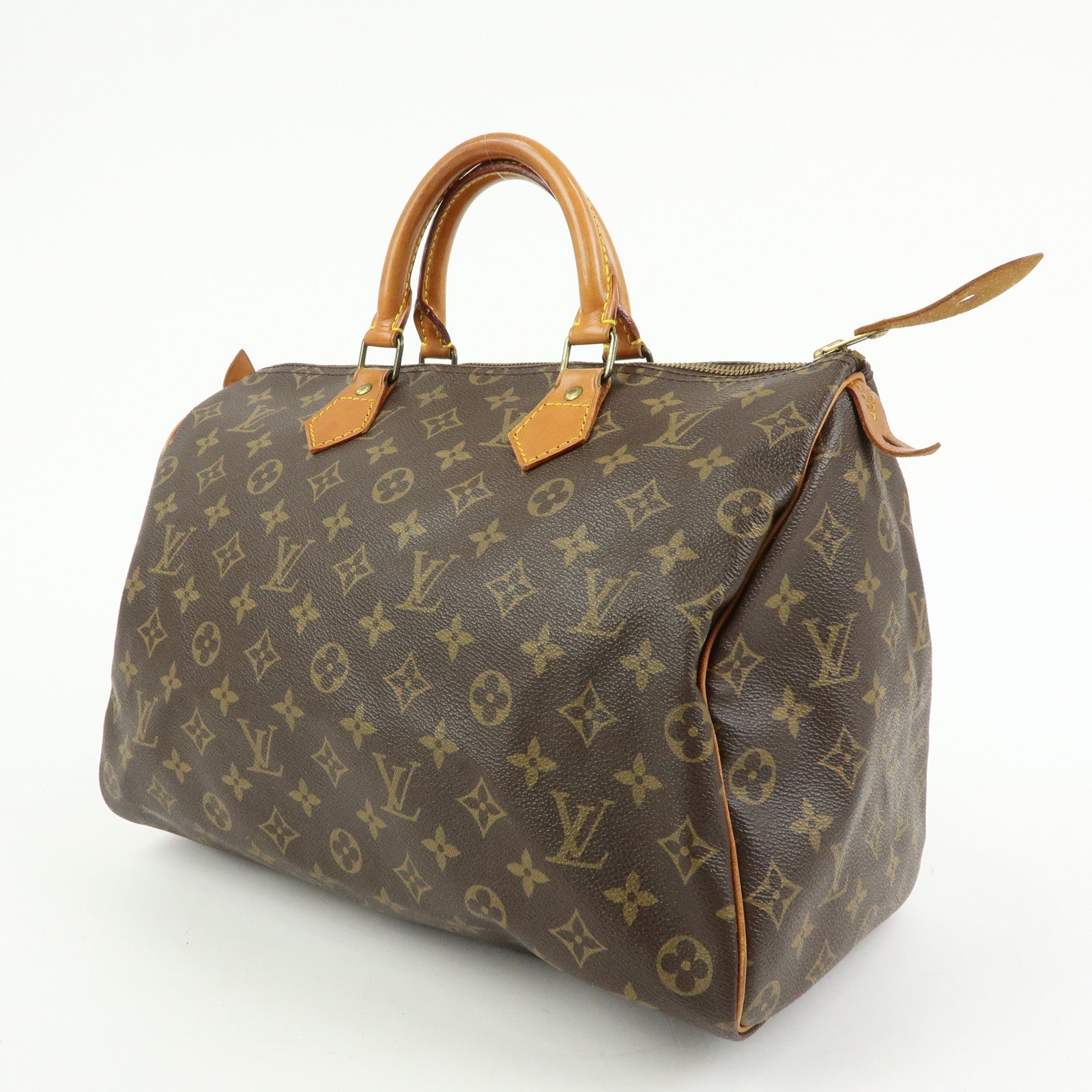 Louis Vuitton Monogram Speedy 35 Boston Bag Hand Bag M41524