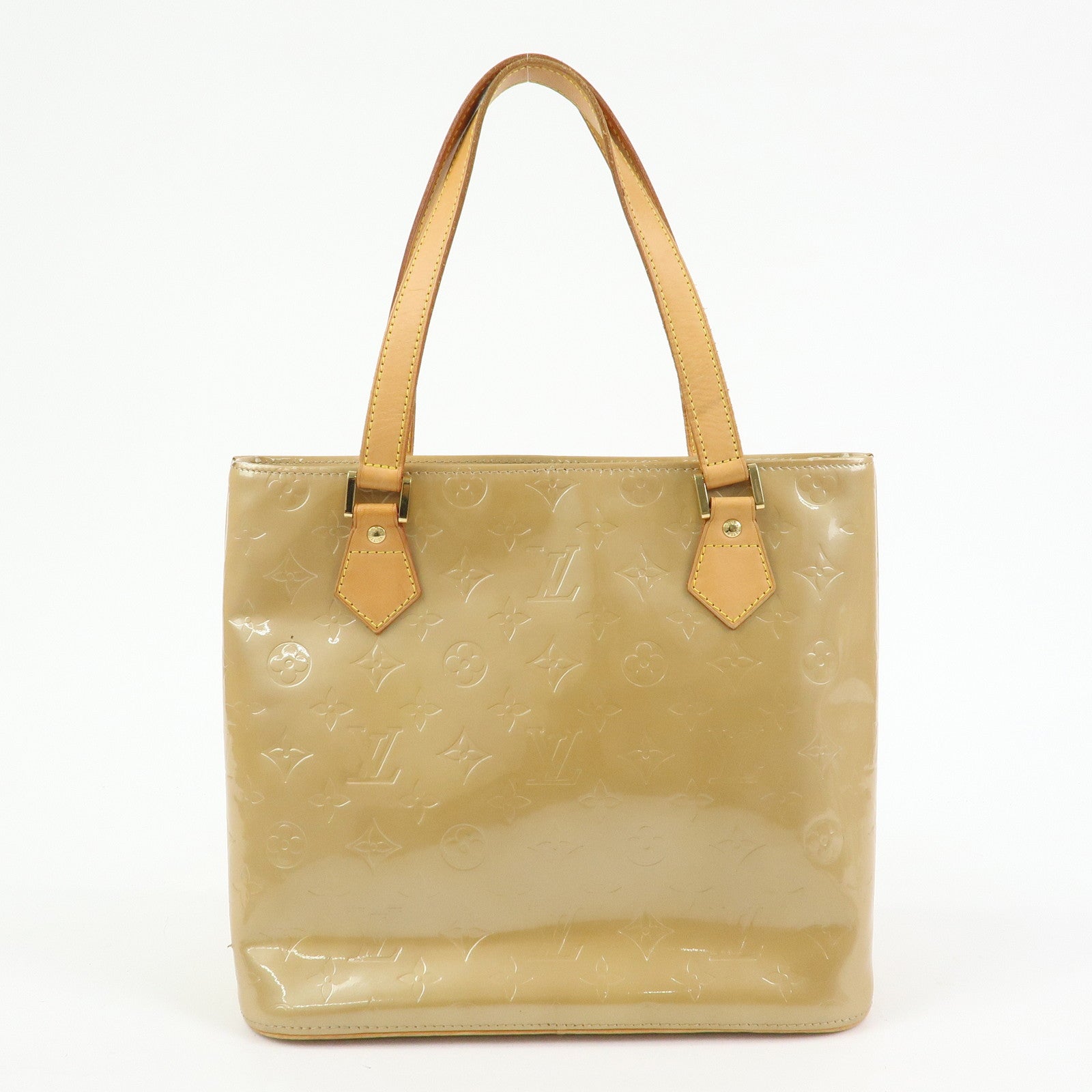 Louis Vuitton Monogram Vernis Houston Noisette Tote Bag M91340