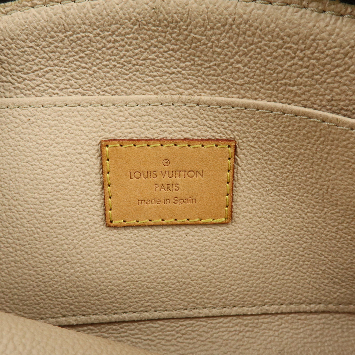 Louis Vuitton Monogram Pochette Cosmetic PM Pouch Brown M47515