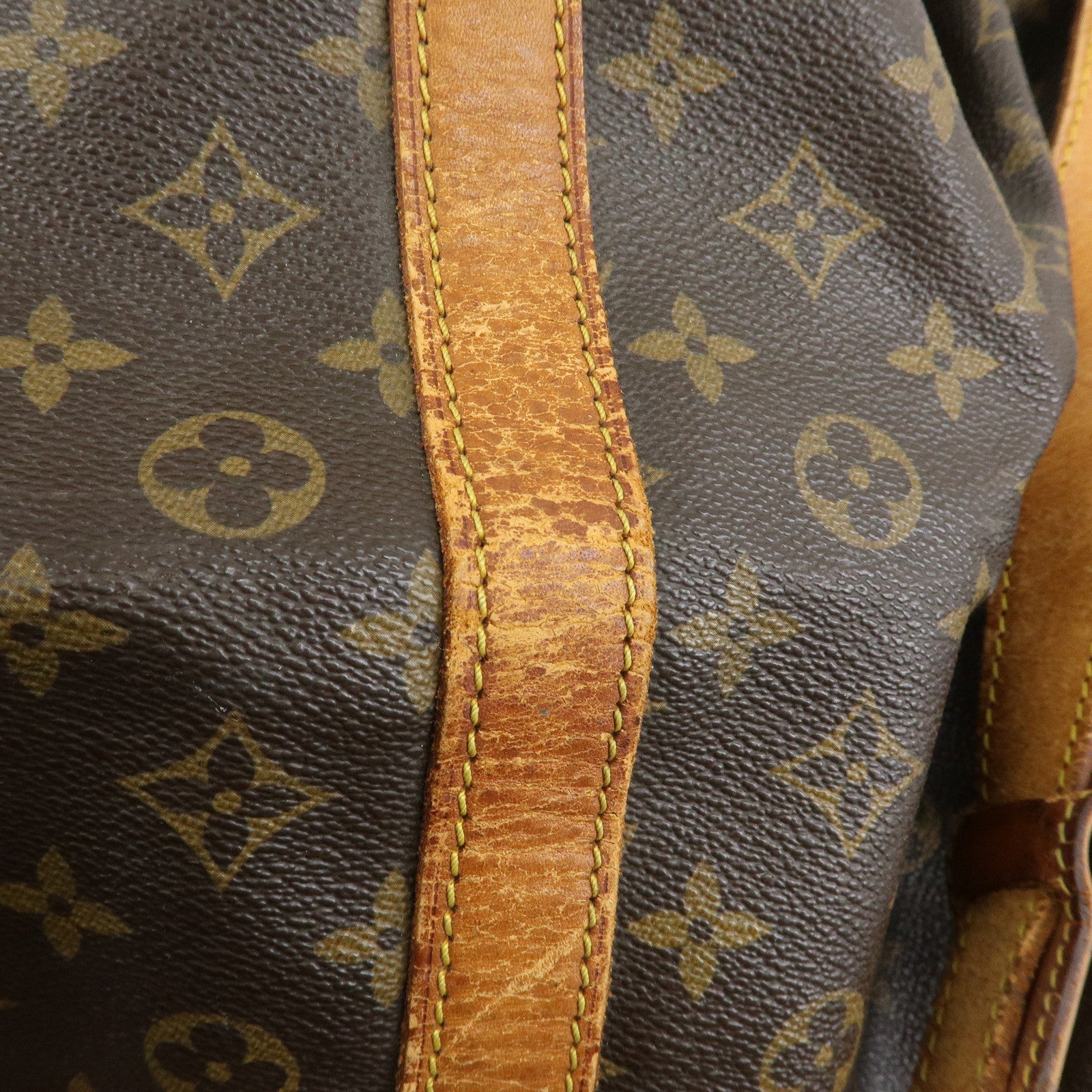 Louis Vuitton Monogram Keep All Bandouliere 60 Boston Bag M41412
