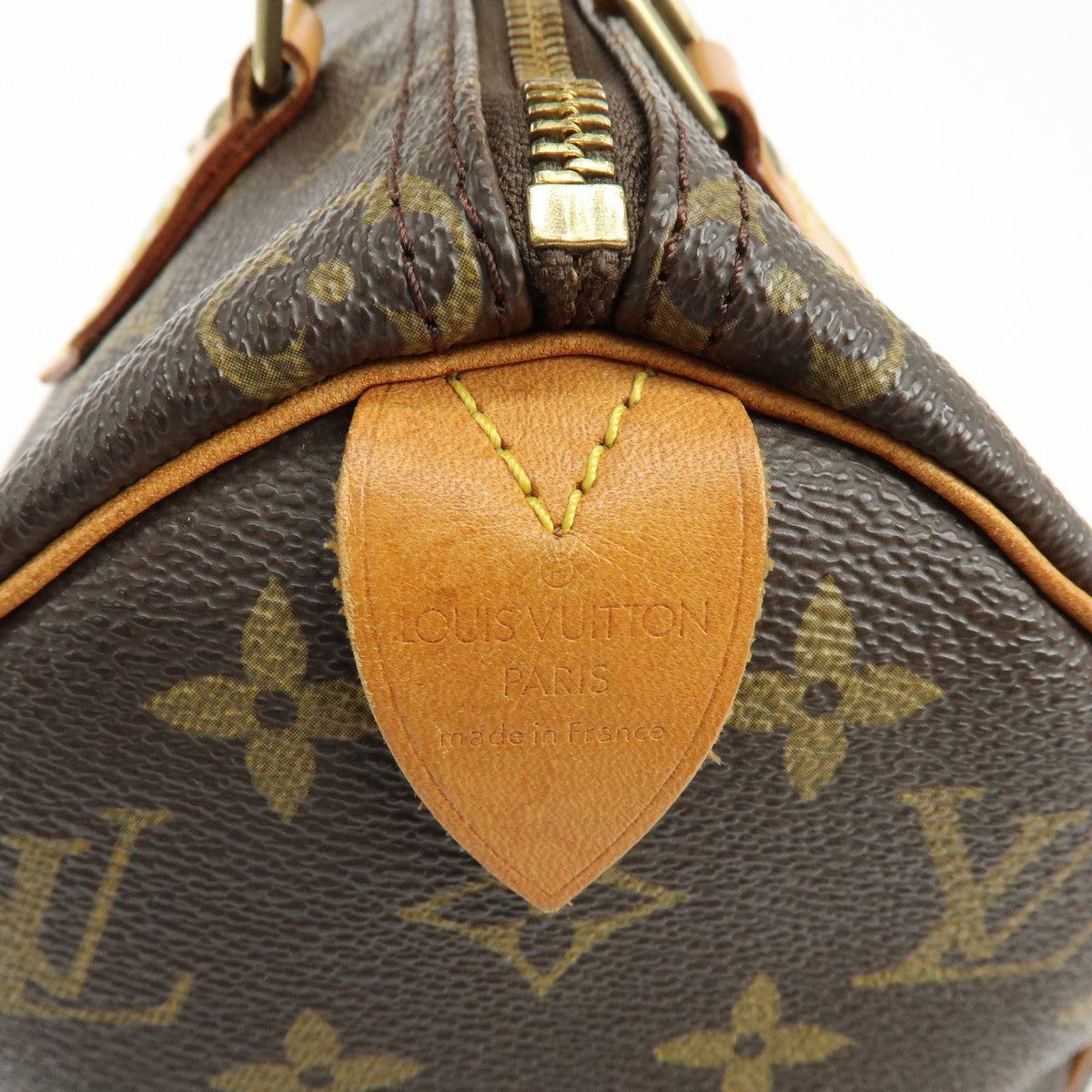 Louis Vuitton Monogram Speedy 25 Boston Bag Hand Bag Brown M41528