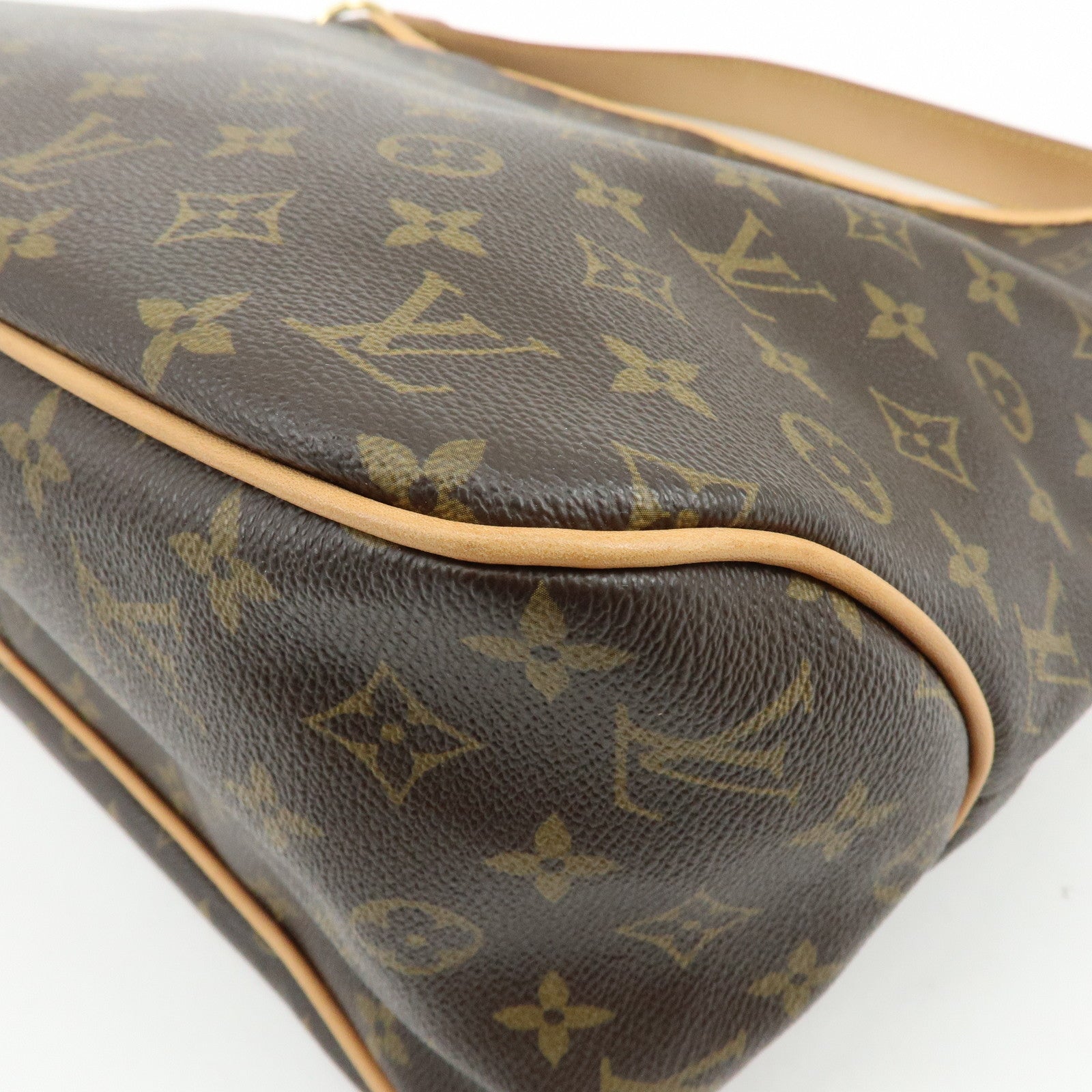 Louis Vuitton Monogram Delightful MM Shoulder Bag Brown M40353