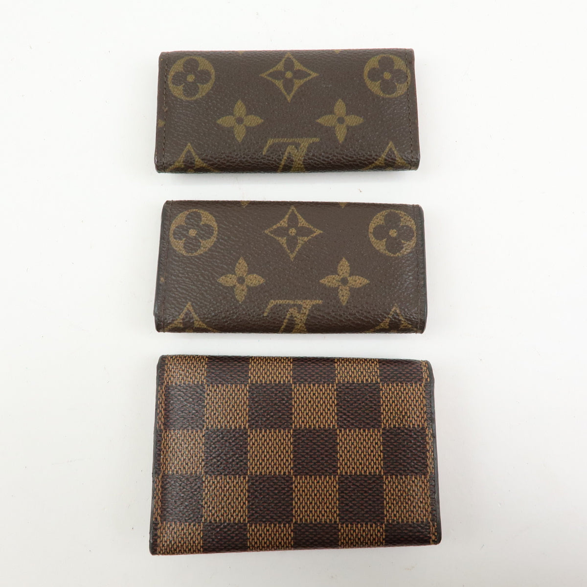 Louis Vuitton Lot of 3 Monogram Damier Key Case M69517 M60705 N41624