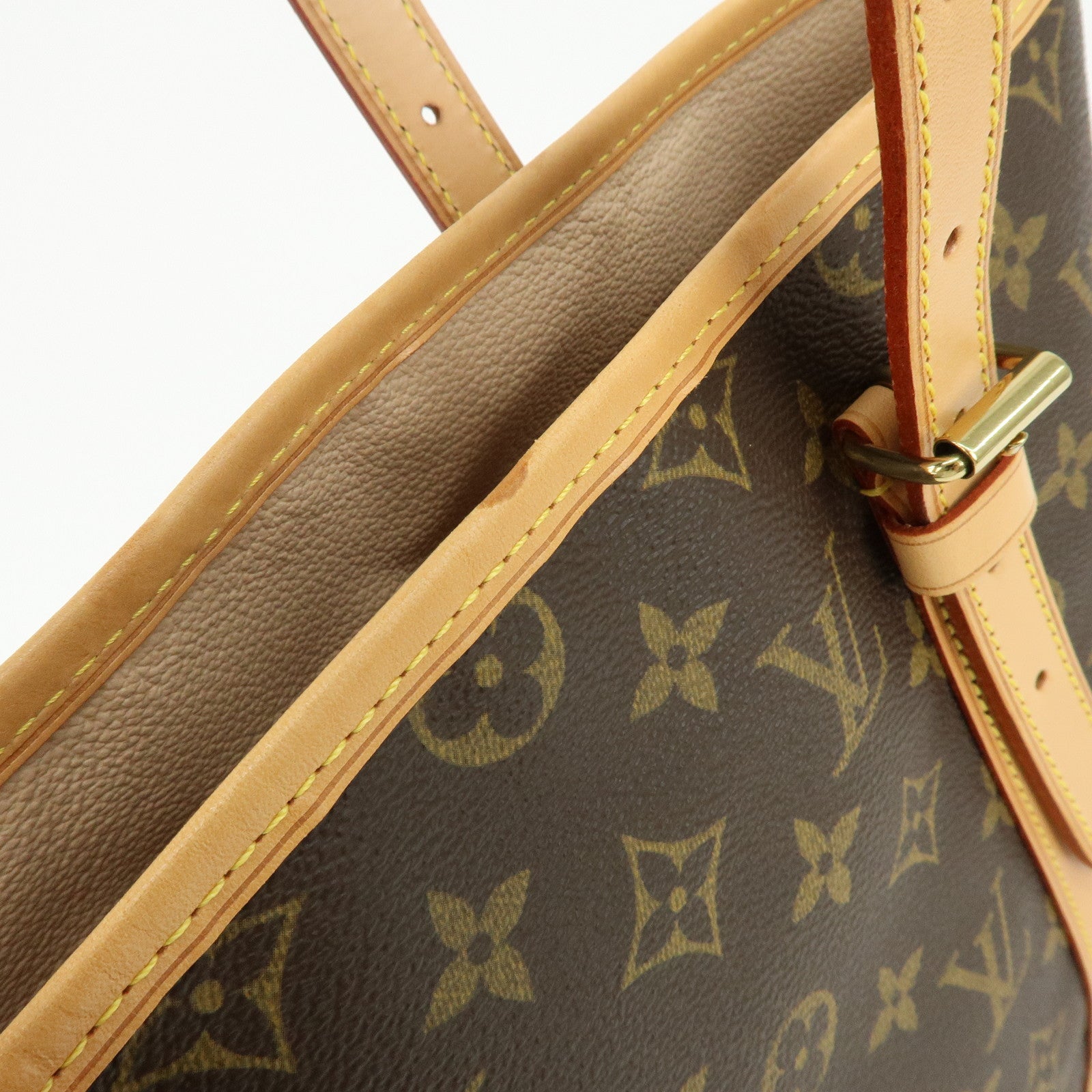 Louis Vuitton Monogram Bucket GM Tote Bag Shoulder Bag M42236