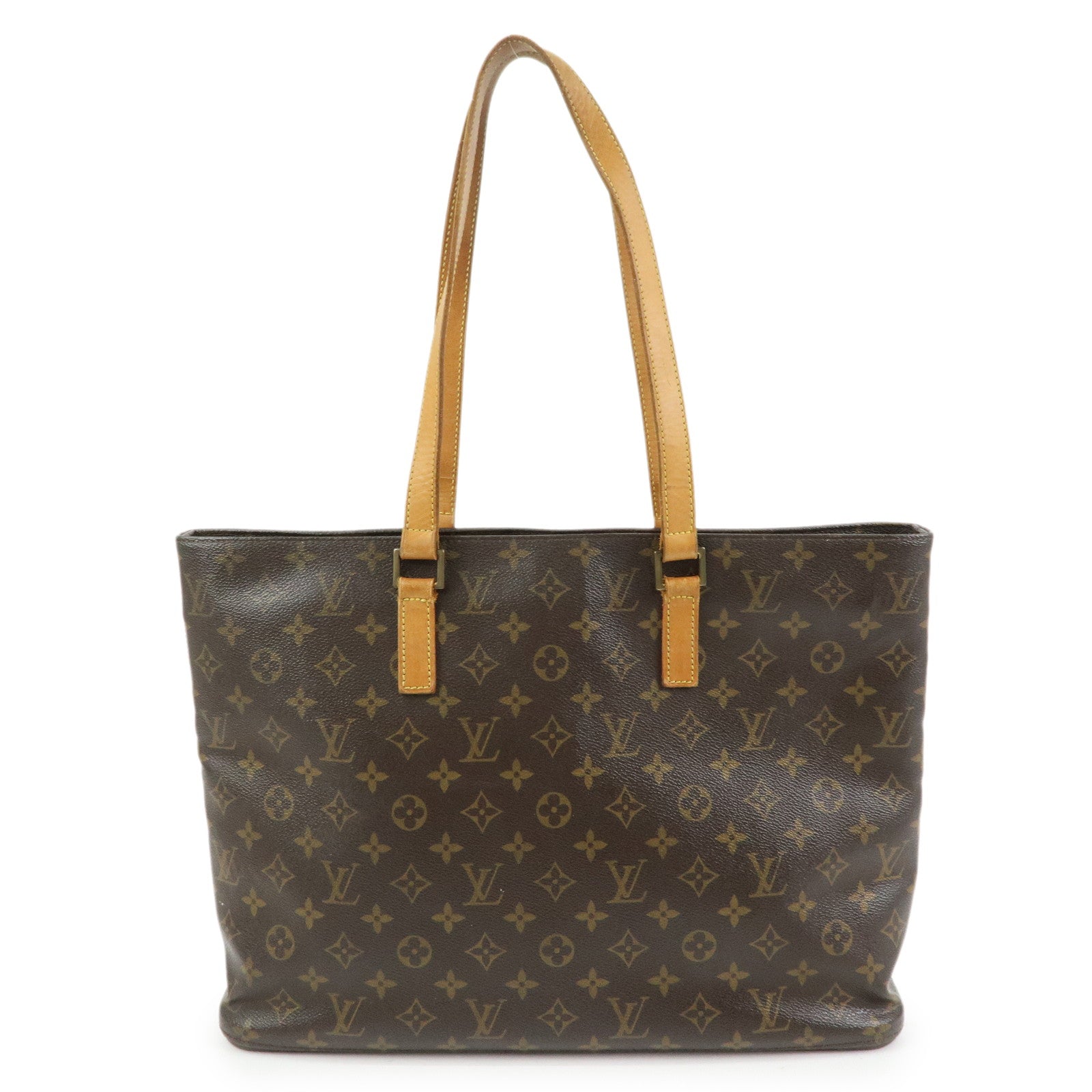Louis Vuitton Monogram Luco Tote Bag Shoulder Bag Brown M51155