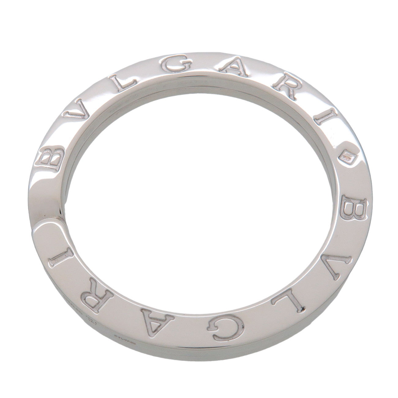 BVLGARI Double Logo BVLGARI BB SV925 Key Ring Silver