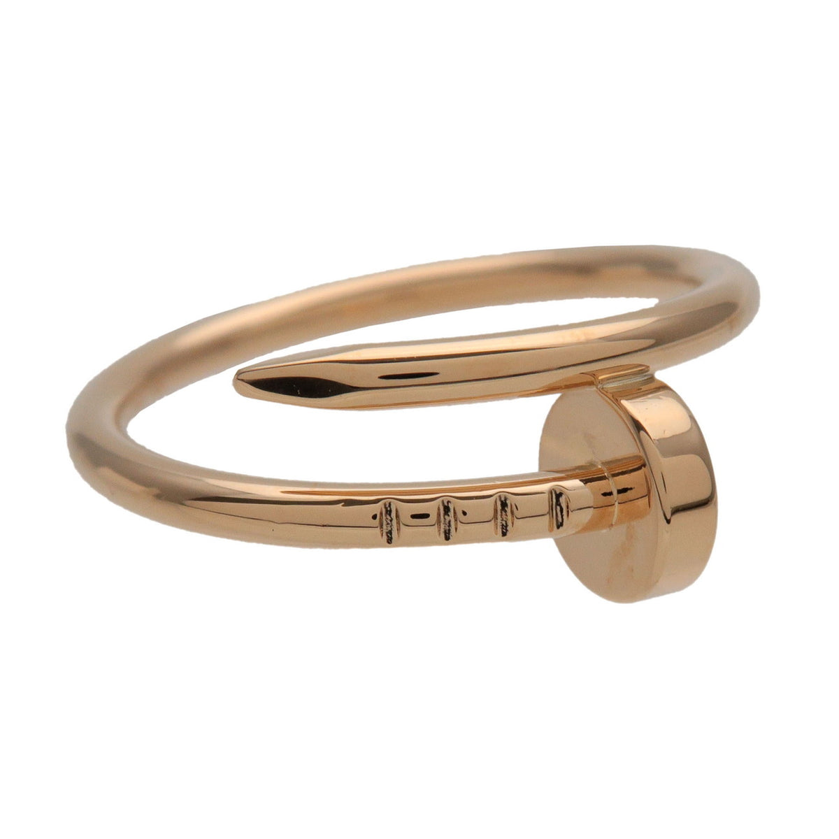 Cartier Juste un Clou Ring K18 750YG SM #51 US6.5 EU52 HK13 B4094800