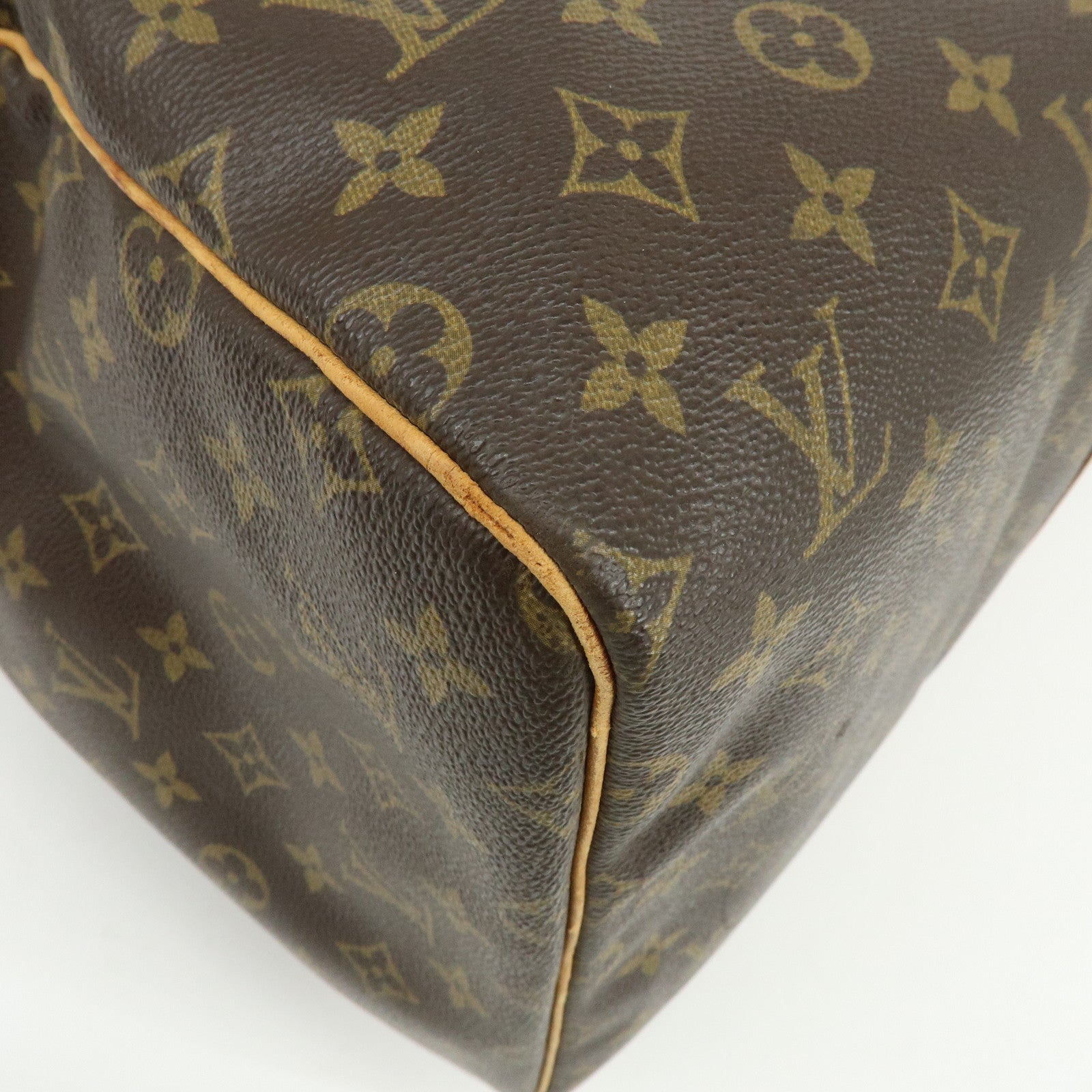 Louis Vuitton Monogram Keep All 55 Boston Bag Brown M41424