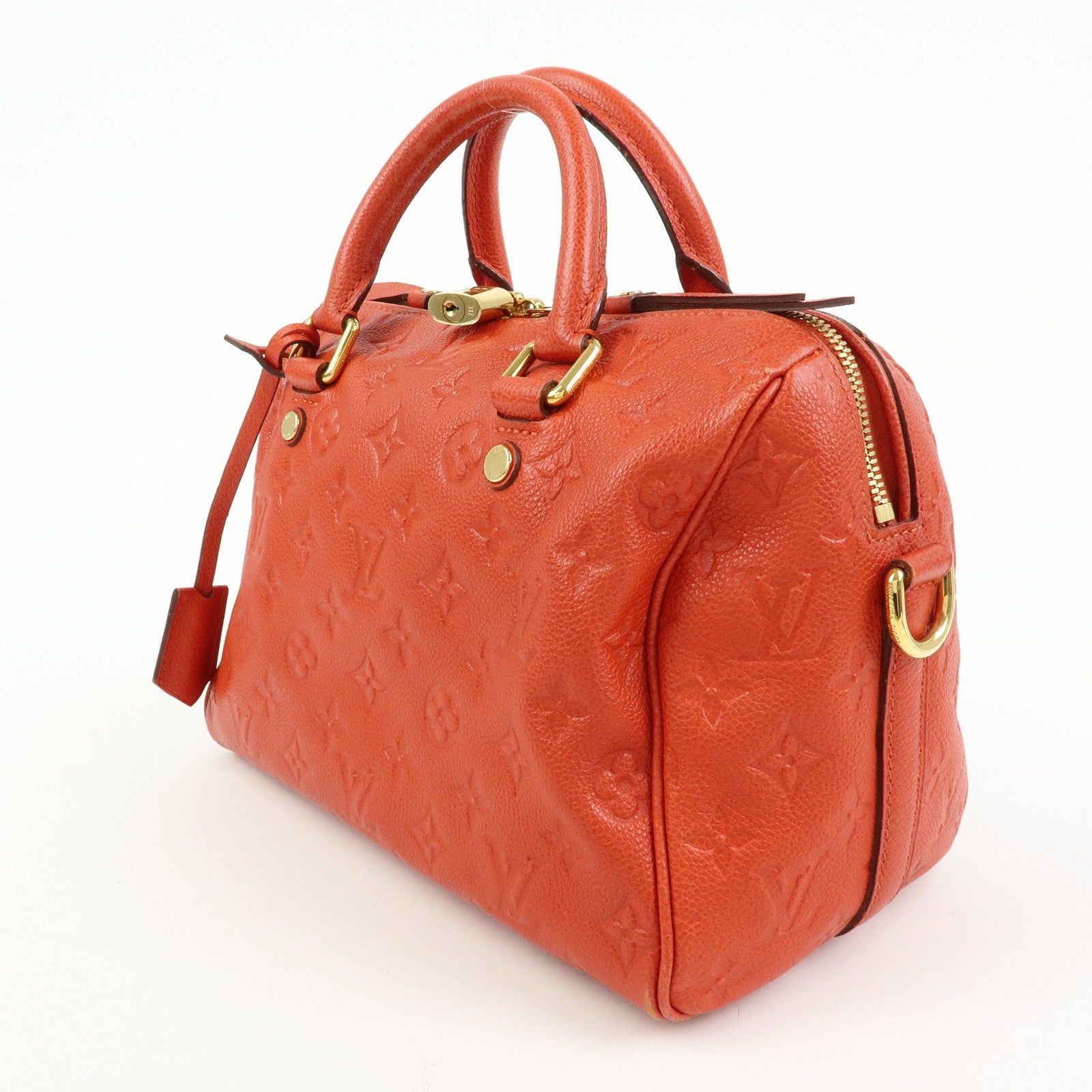 Louis Vuitton Monogram Empreinte Speedy Bandouliere 25 2Way Bag M40758