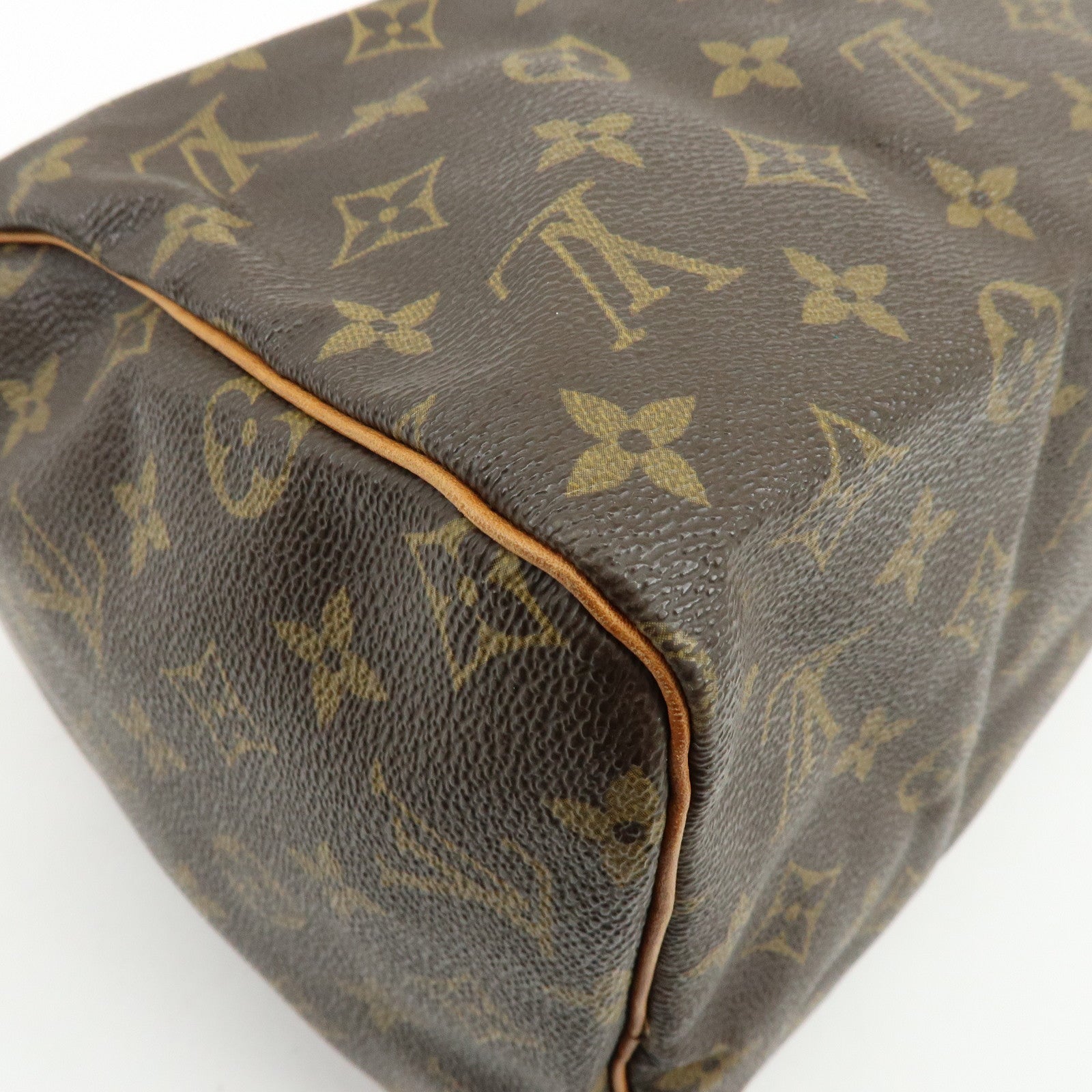 Louis Vuitton Monogram Speedy 30 Boston Bag Hand Bag Brown M41526