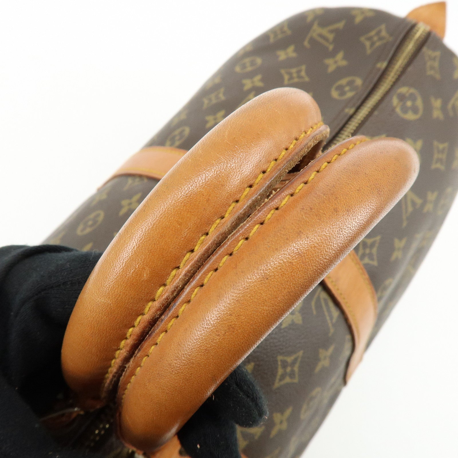 Louis Vuitton Monogram Keep All 45 Boston Bag Brown M41428