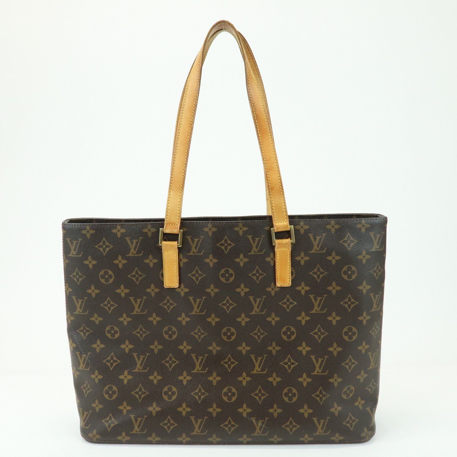 Louis Vuitton Monogram Luco Tote Bag Shoulder Bag Brown M51155
