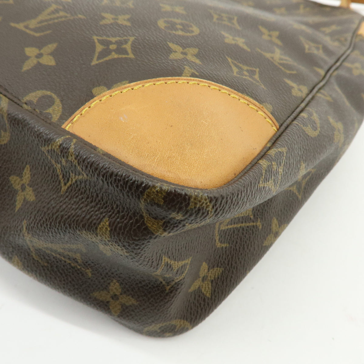 Louis Vuitton Monogram Balade Canvas Leather Shoulder Bag Brown M51112