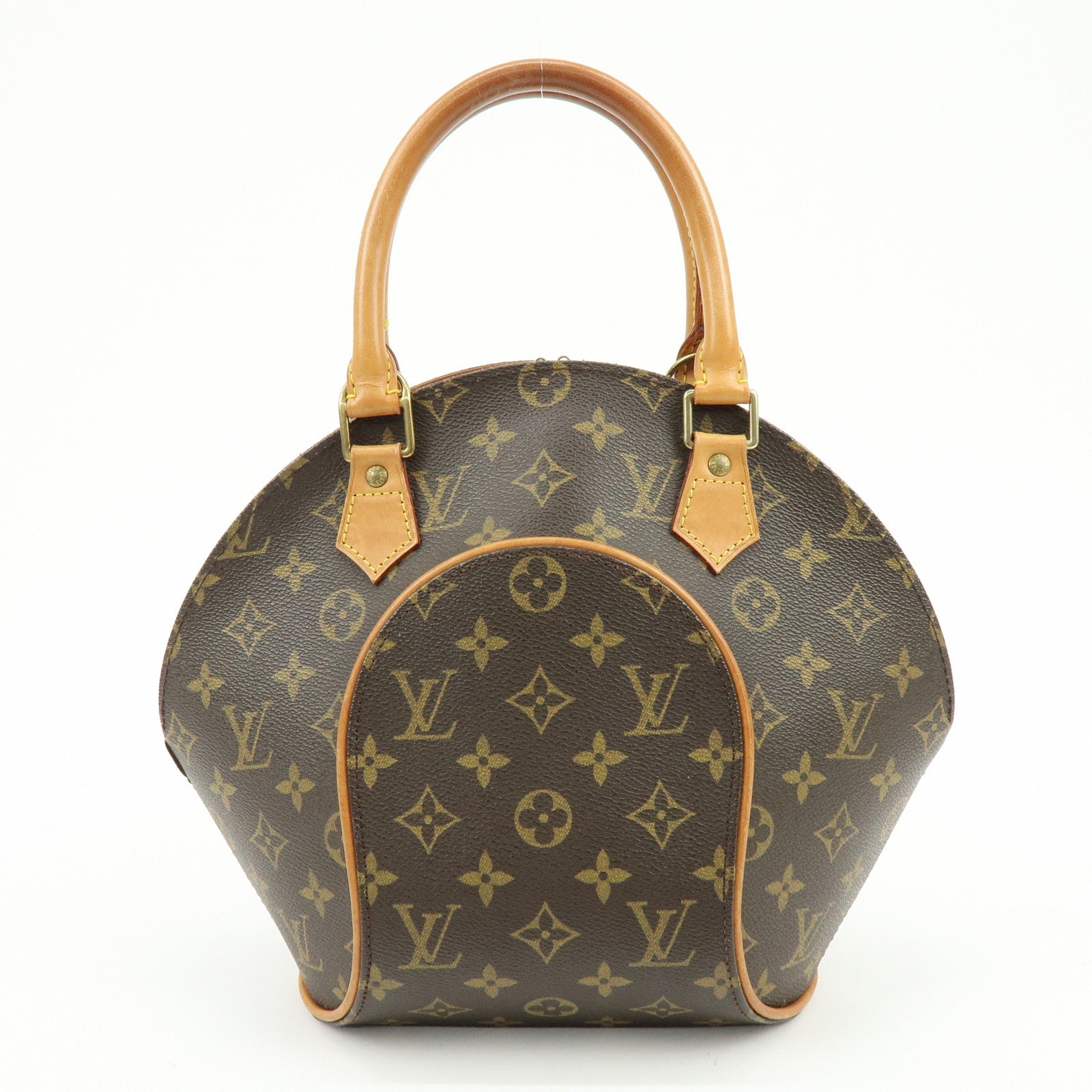 Louis Vuitton Monogram Canvas Ellipse PM Hand Bag Brown M51127