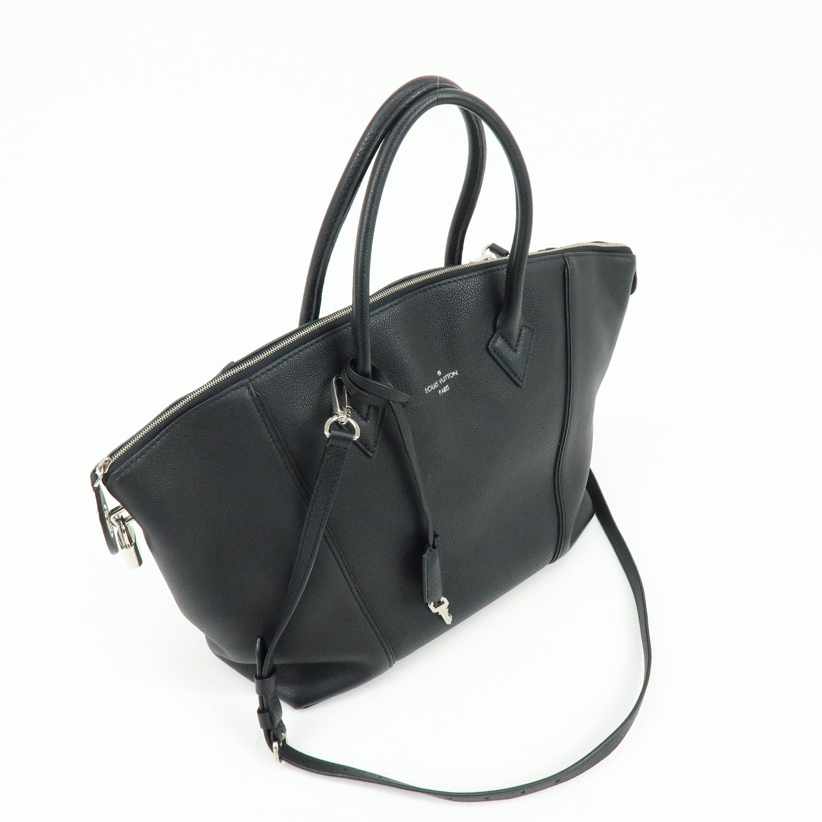 Louis Vuitton Parnasséa LockIt MM Leather 2Way Bag Shoulder Bag M94592