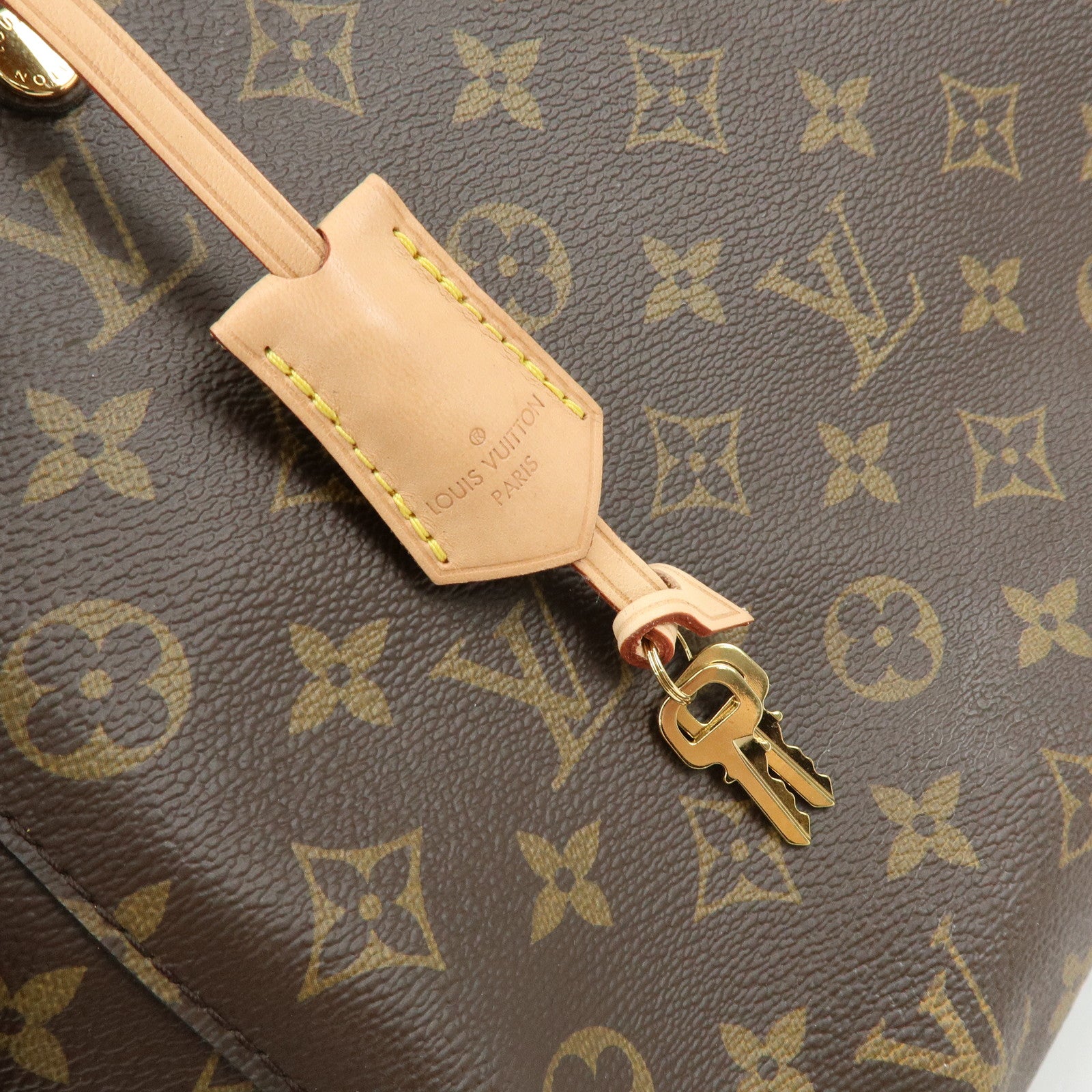 Louis Vuitton Monogram Montaigne MM 2Way Bag Hand Bag M41056