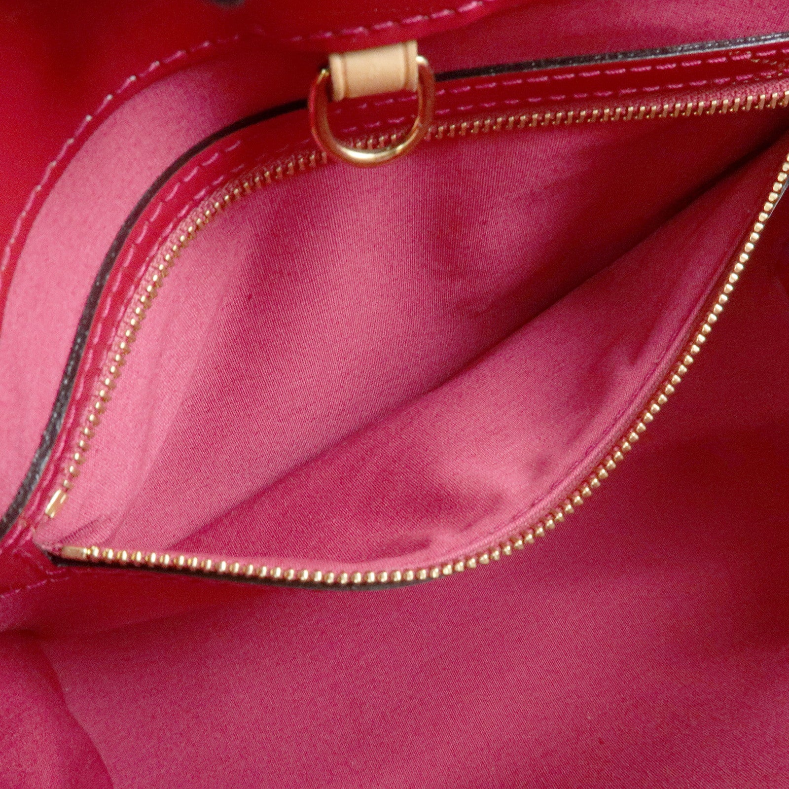 Louis Vuitton Monogram Vernis Catalina BB Hand Bag Rose Indien M90016