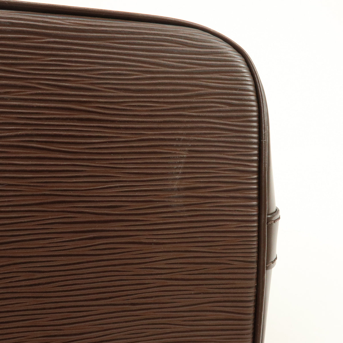 Louis Vuitton Epi Alma Leather Hand Bag Mocha Brown M5214D