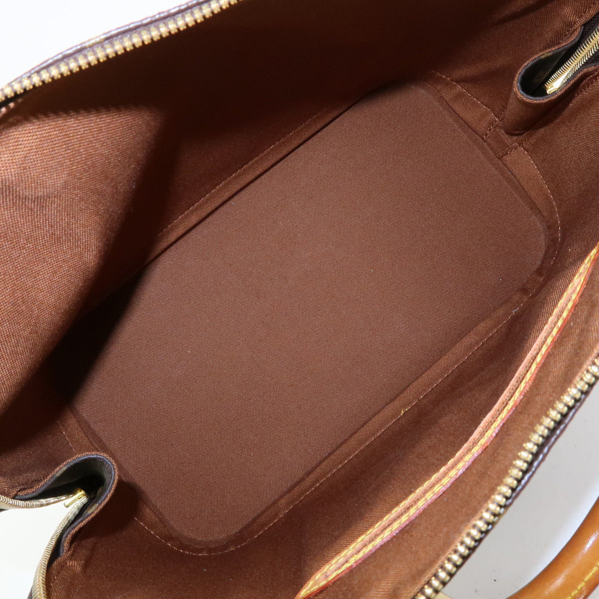 Louis Vuitton Monogram Alma PM Canvas Leather Hand Bag Brown M51130