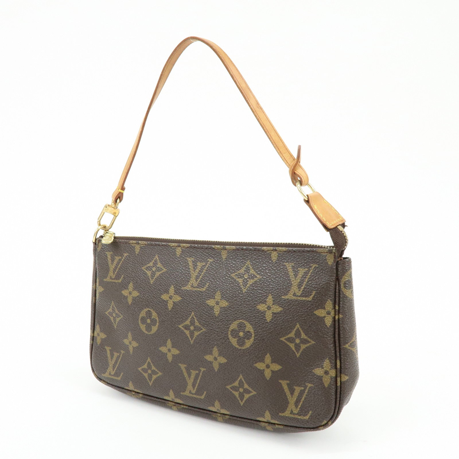 Louis Vuitton Monogram Pochette Accessoires Pouch Hand Bag M51980