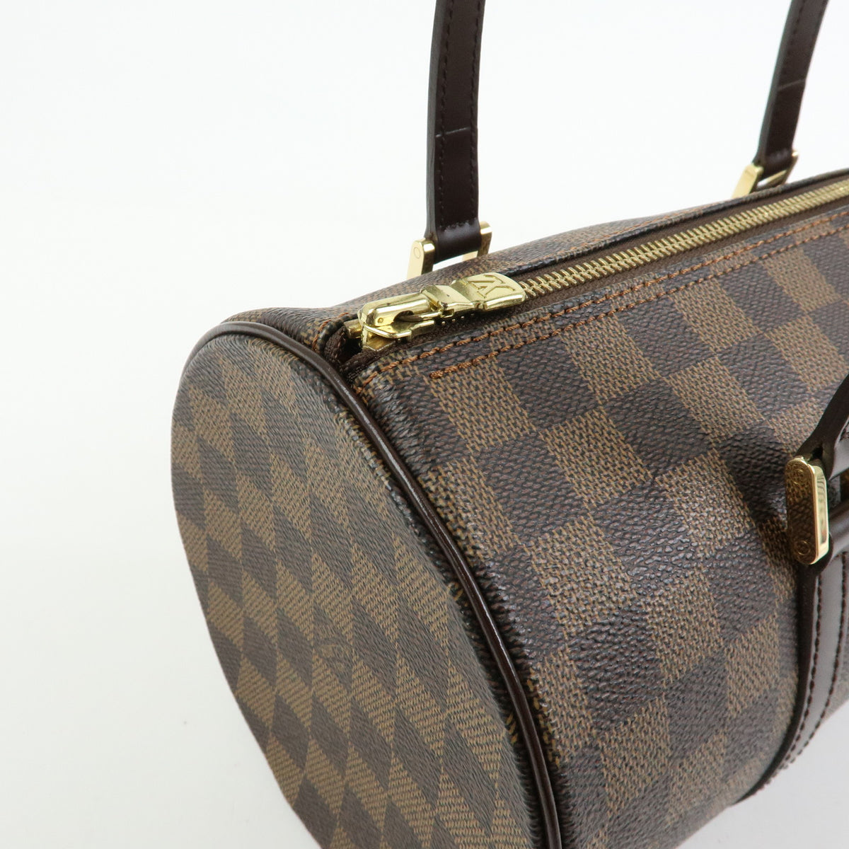 Louis Vuitton Damier Ebene Papillon 30 Hand Bag Brown N51303