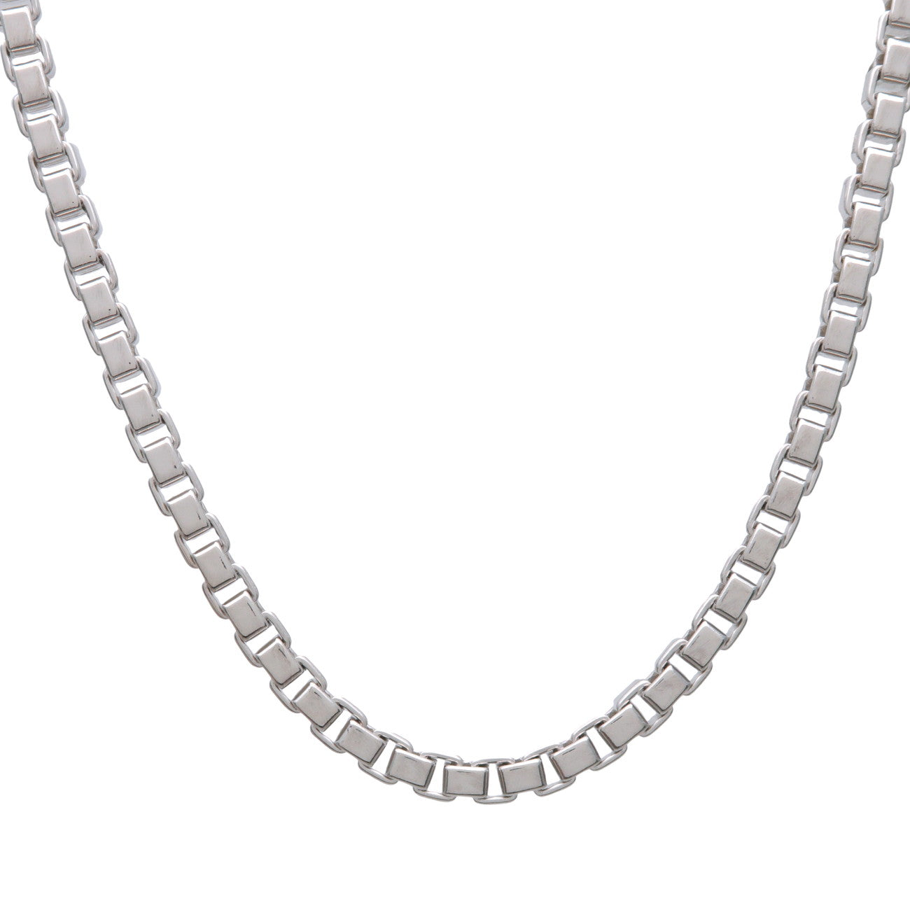 Tiffany & Co Venetian Link Necklace SV925 Silver