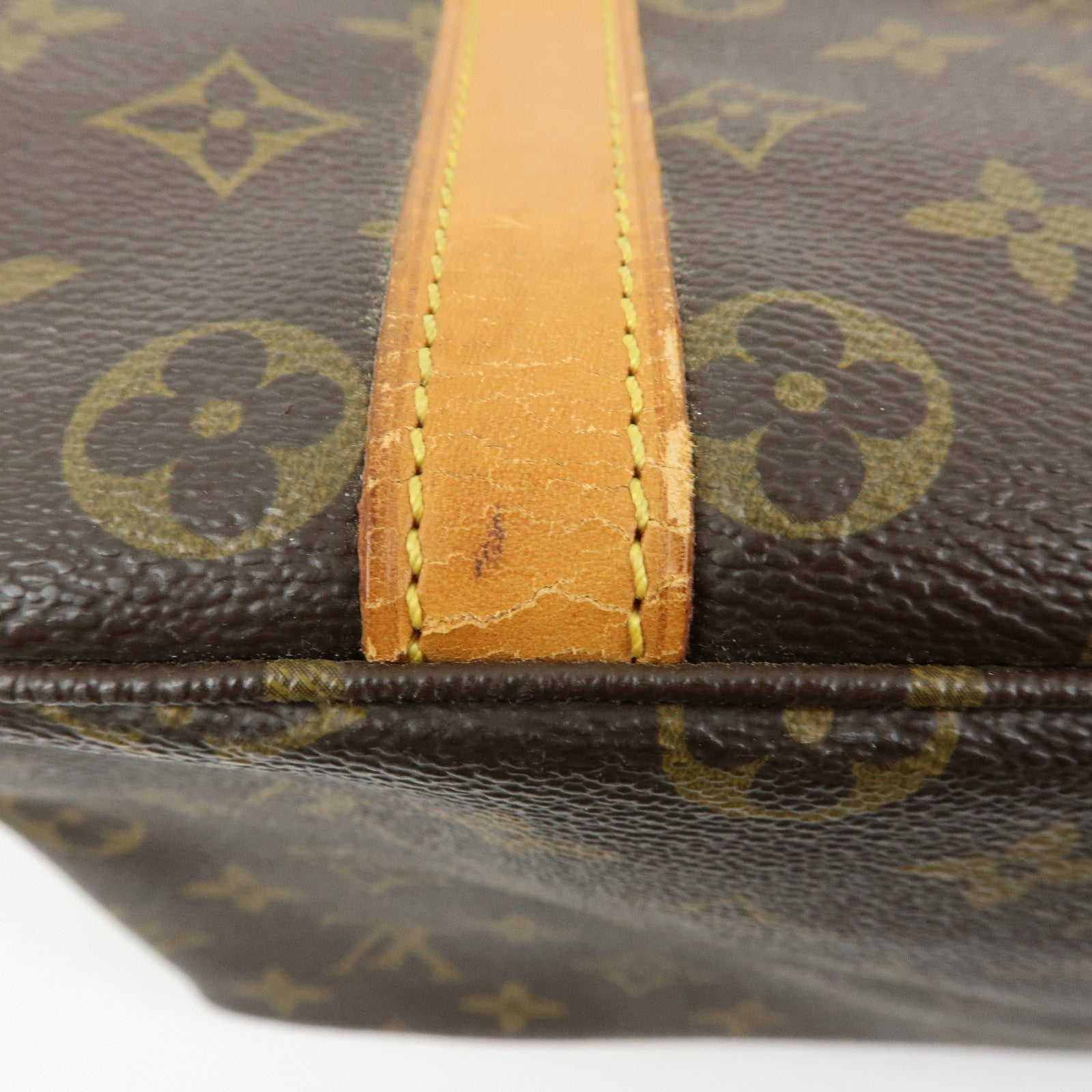 Louis Vuitton Monogram Sac Shopping GM Canvas Shoulder Bag Brown M51110