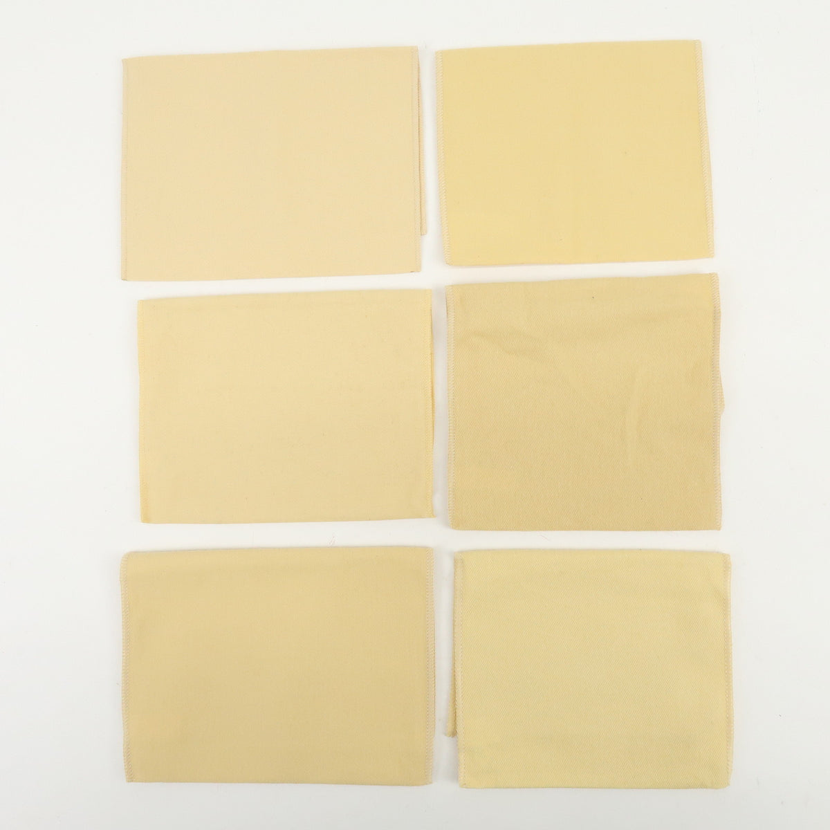 Louis Vuitton Lot of 25 Dust Bag Storage Bag Flap Style Beige