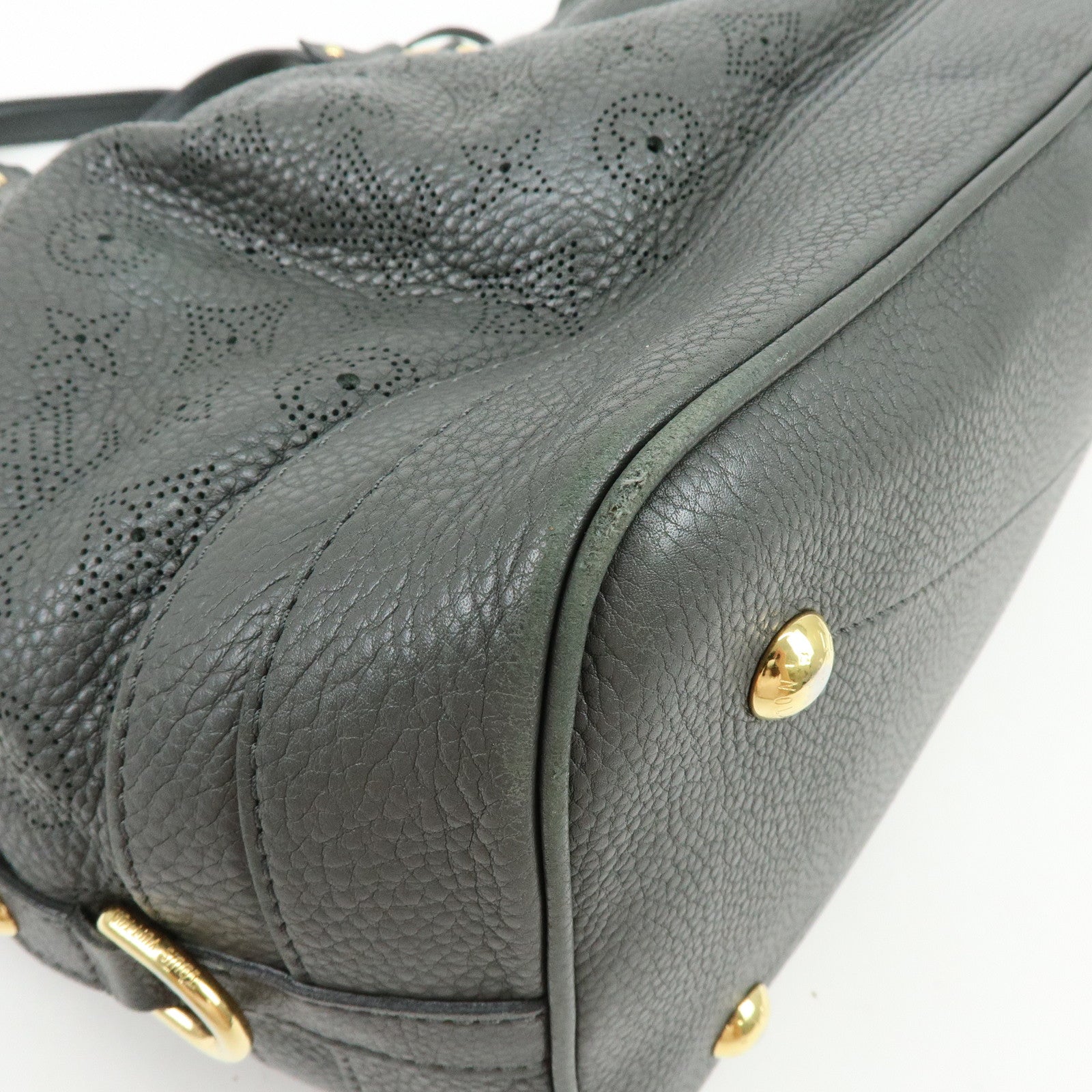 Louis Vuitton Monogram Mahina Stella GM 2Way Hand Bag Anthracite M93178