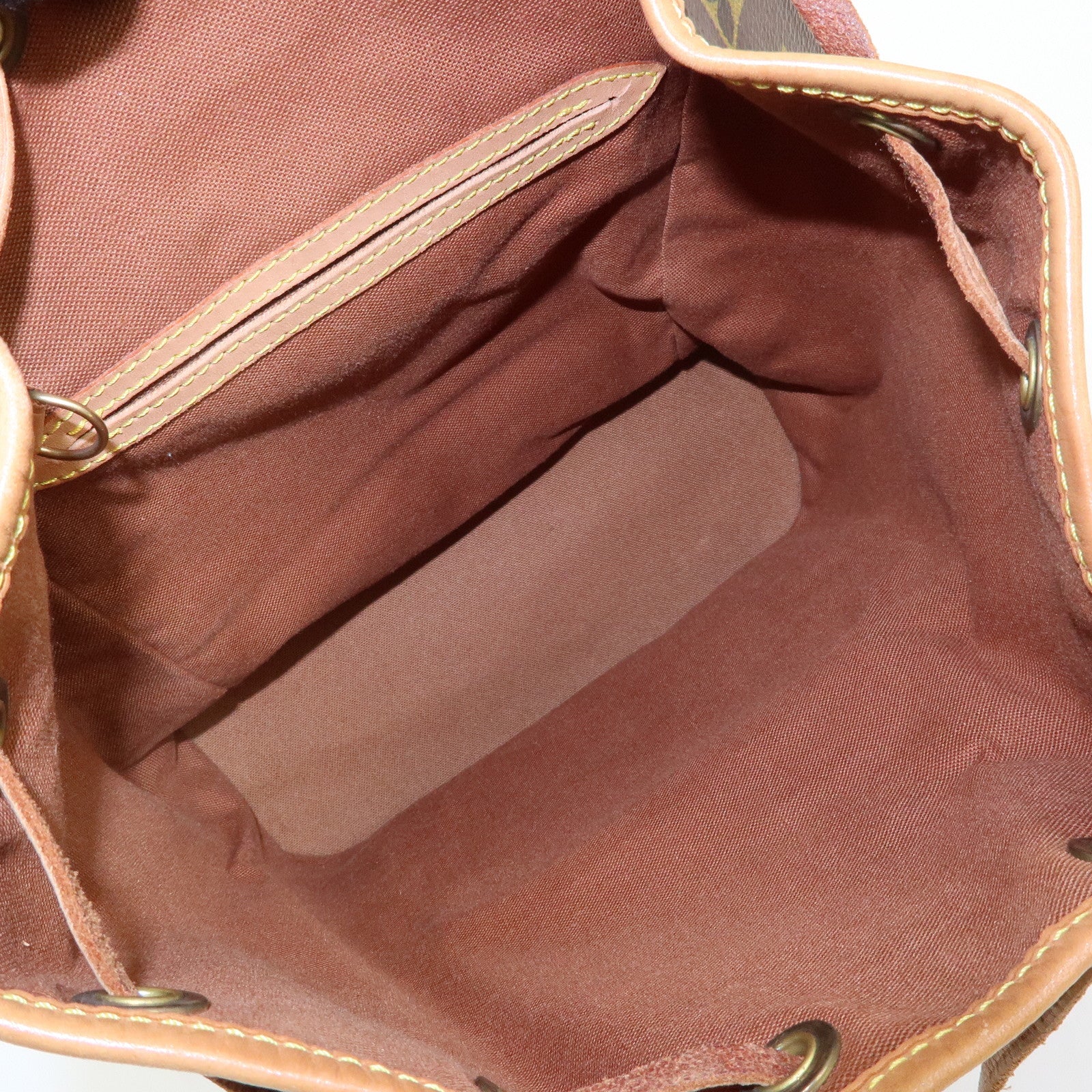 Louis Vuitton Monogram Montsouris MM Backpack Brown M51136