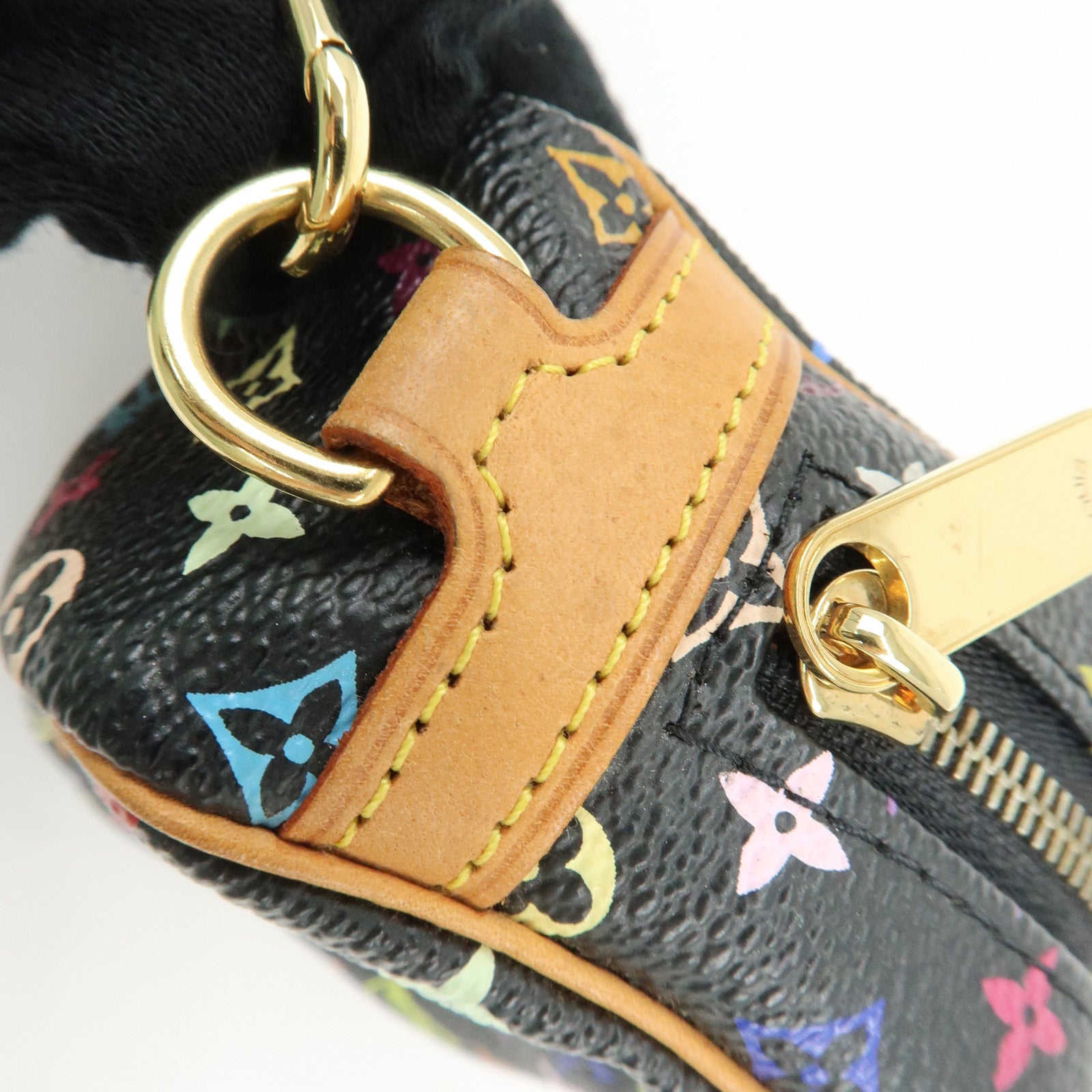 Louis Vuitton Monogram Multicolor Trousse Wapity Pouch Wrist Bag M58034