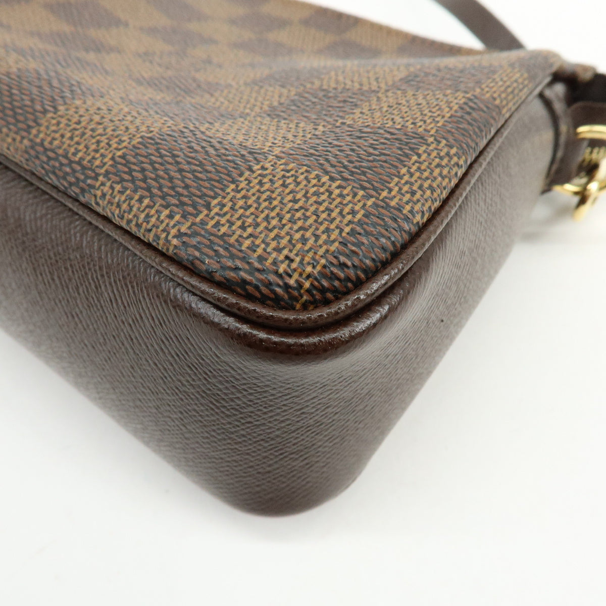 Louis Vuitton Damier Trousse Makeup Accessory Pouch Hand Bag N51982